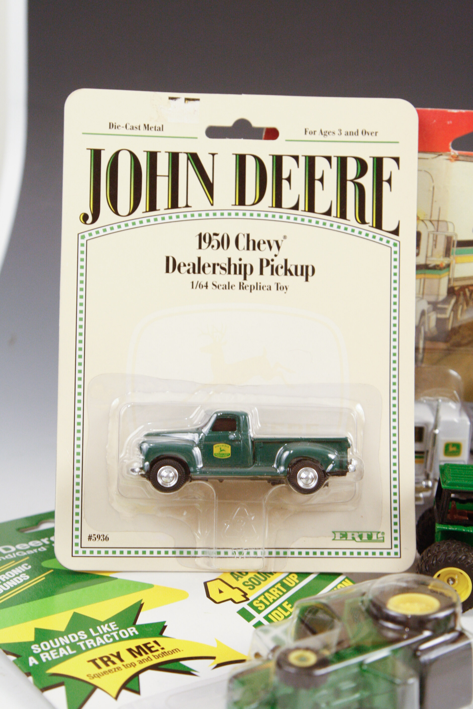 Collection of John Deere Diecast Vehicles