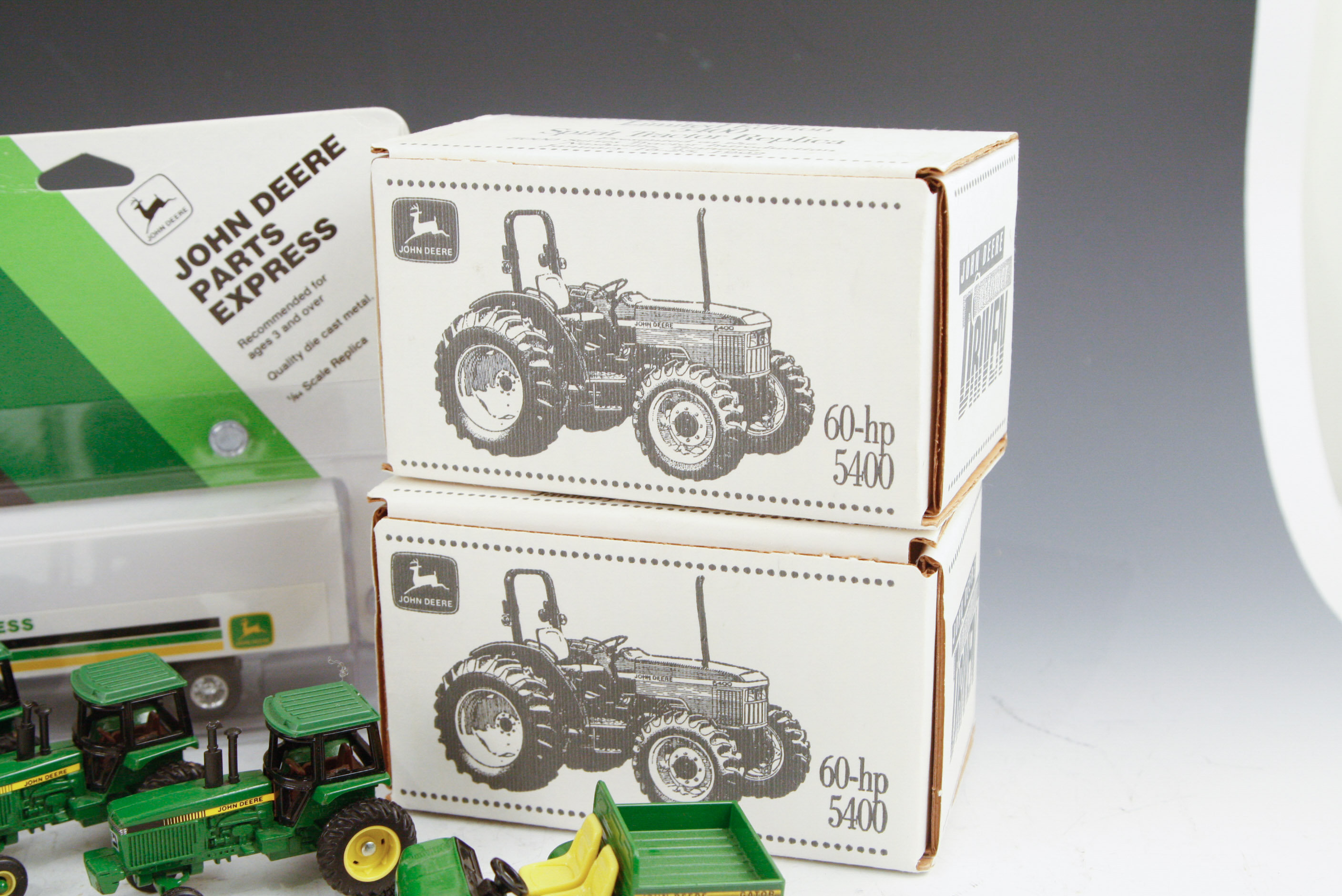 Collection of John Deere Diecast Vehicles