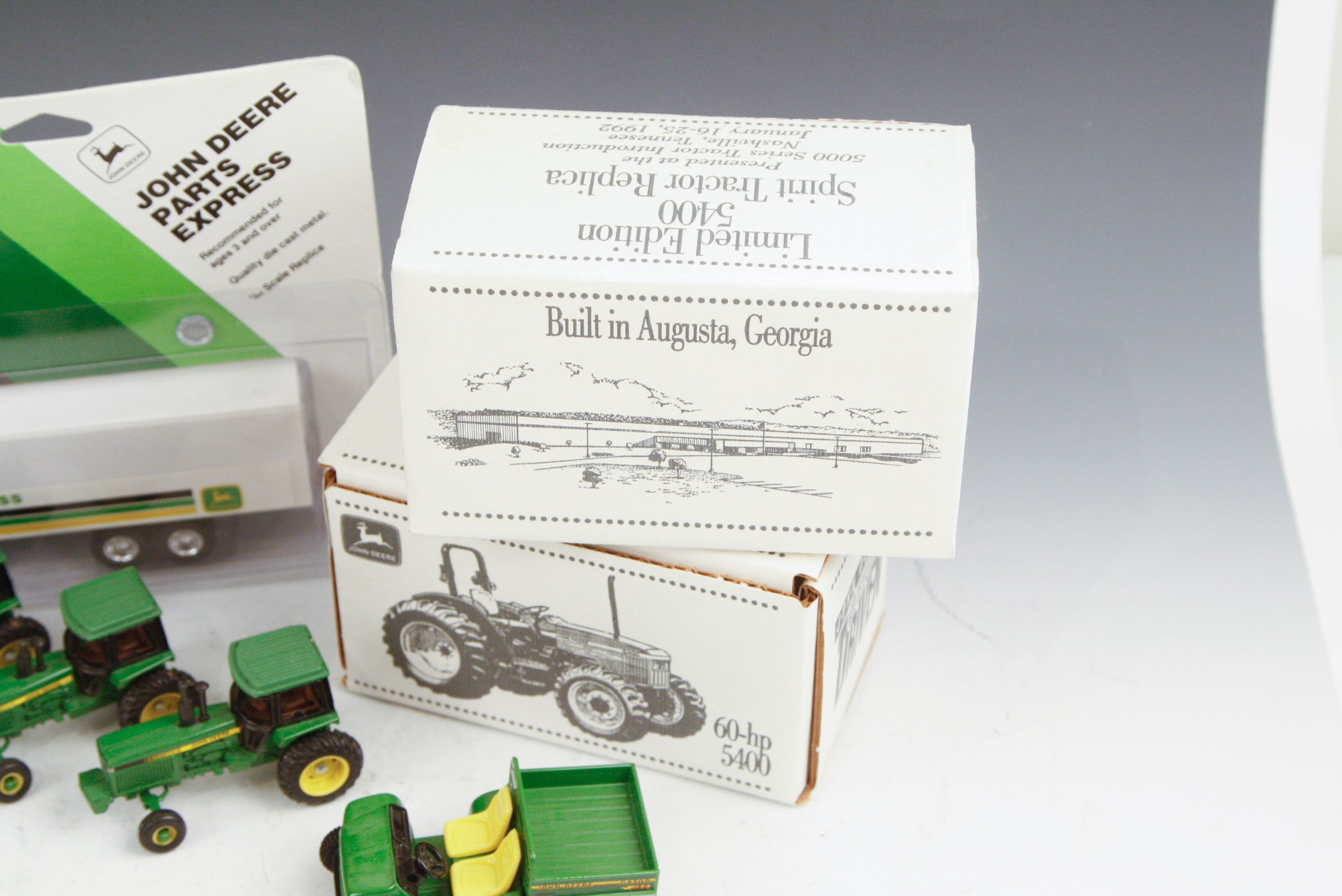 Collection of John Deere Diecast Vehicles