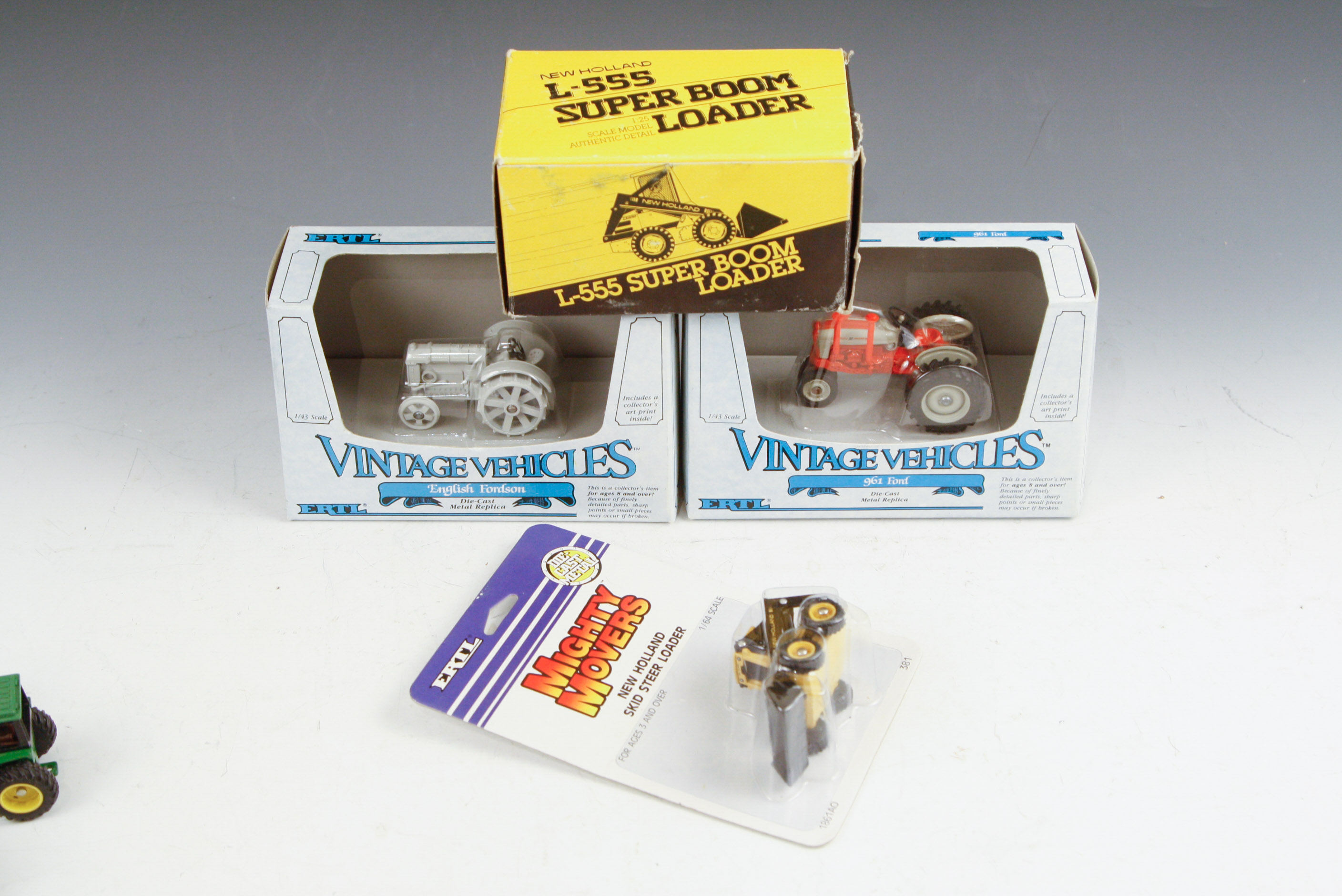 Collection of John Deere Diecast Vehicles