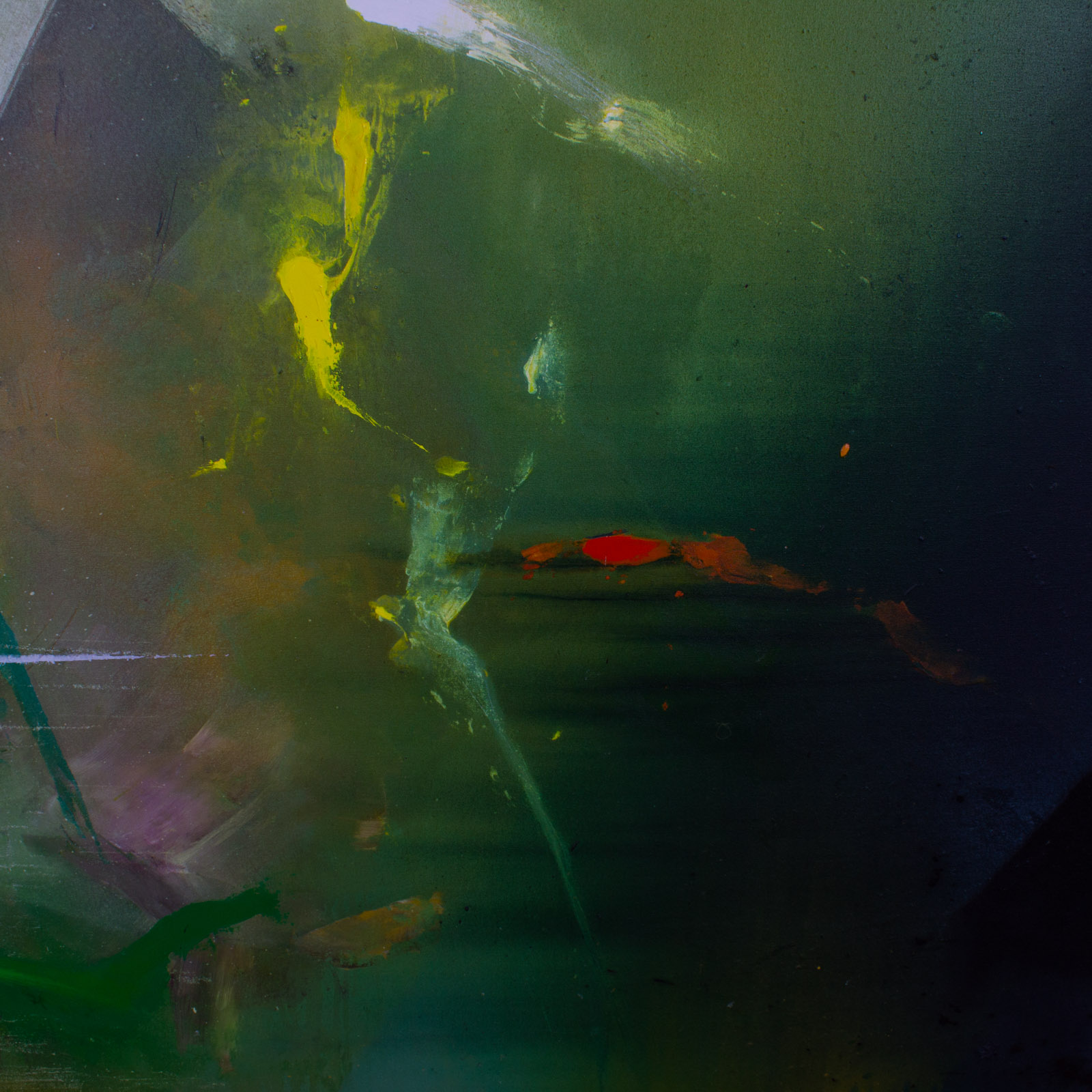 Richard Saba "Cross Currents" Signed Original Acrylic Painting