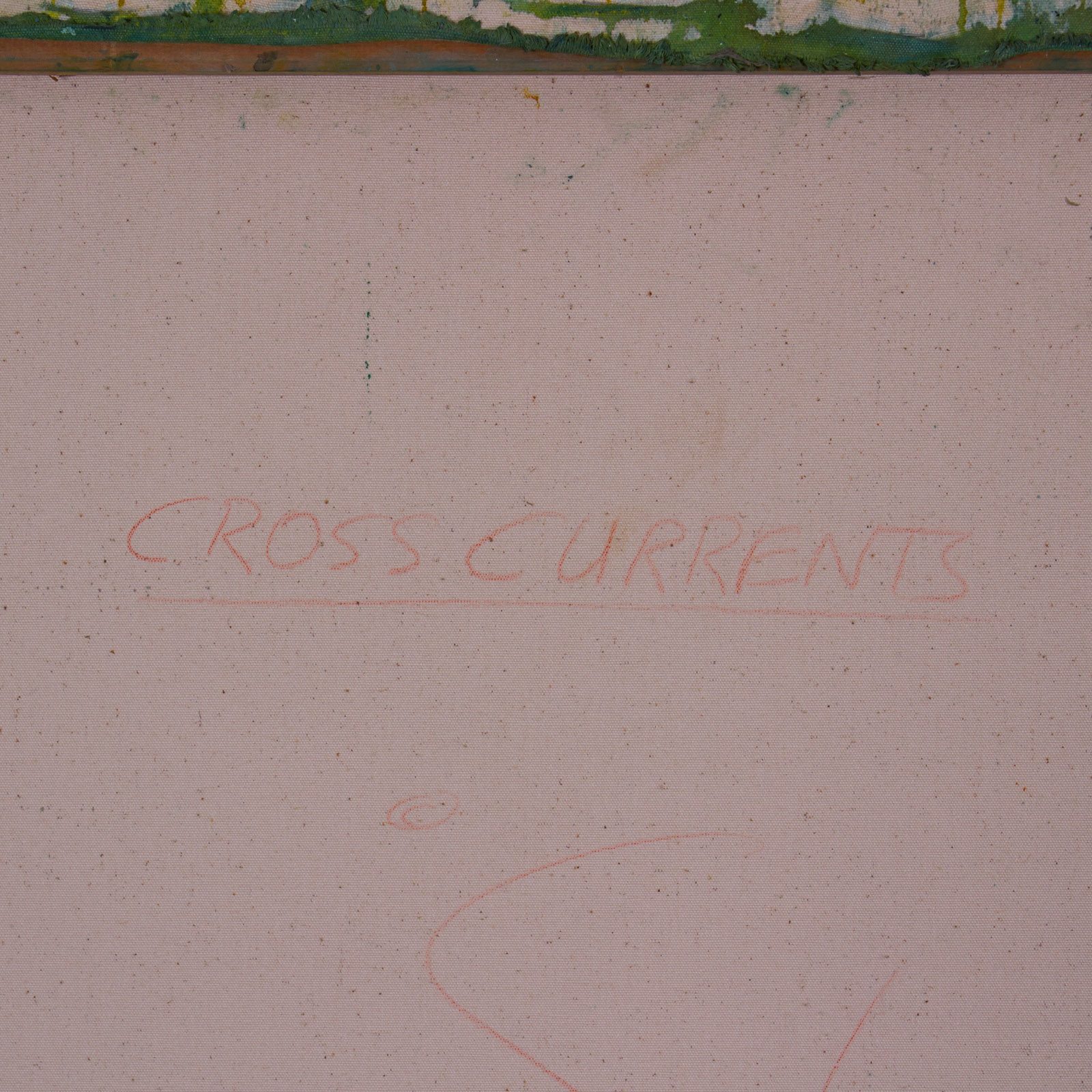 Richard Saba "Cross Currents" Signed Original Acrylic Painting