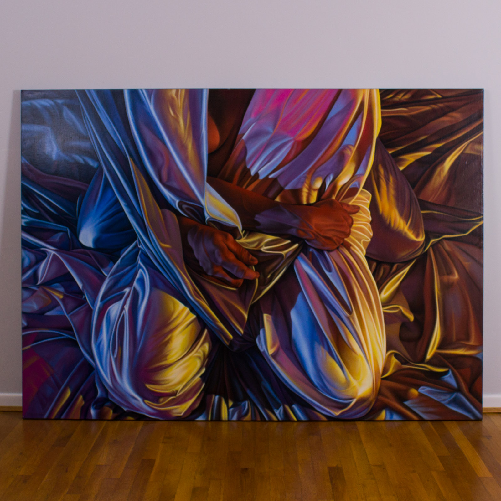 John Stewart "Transit" Signed Original Airbrush Painting