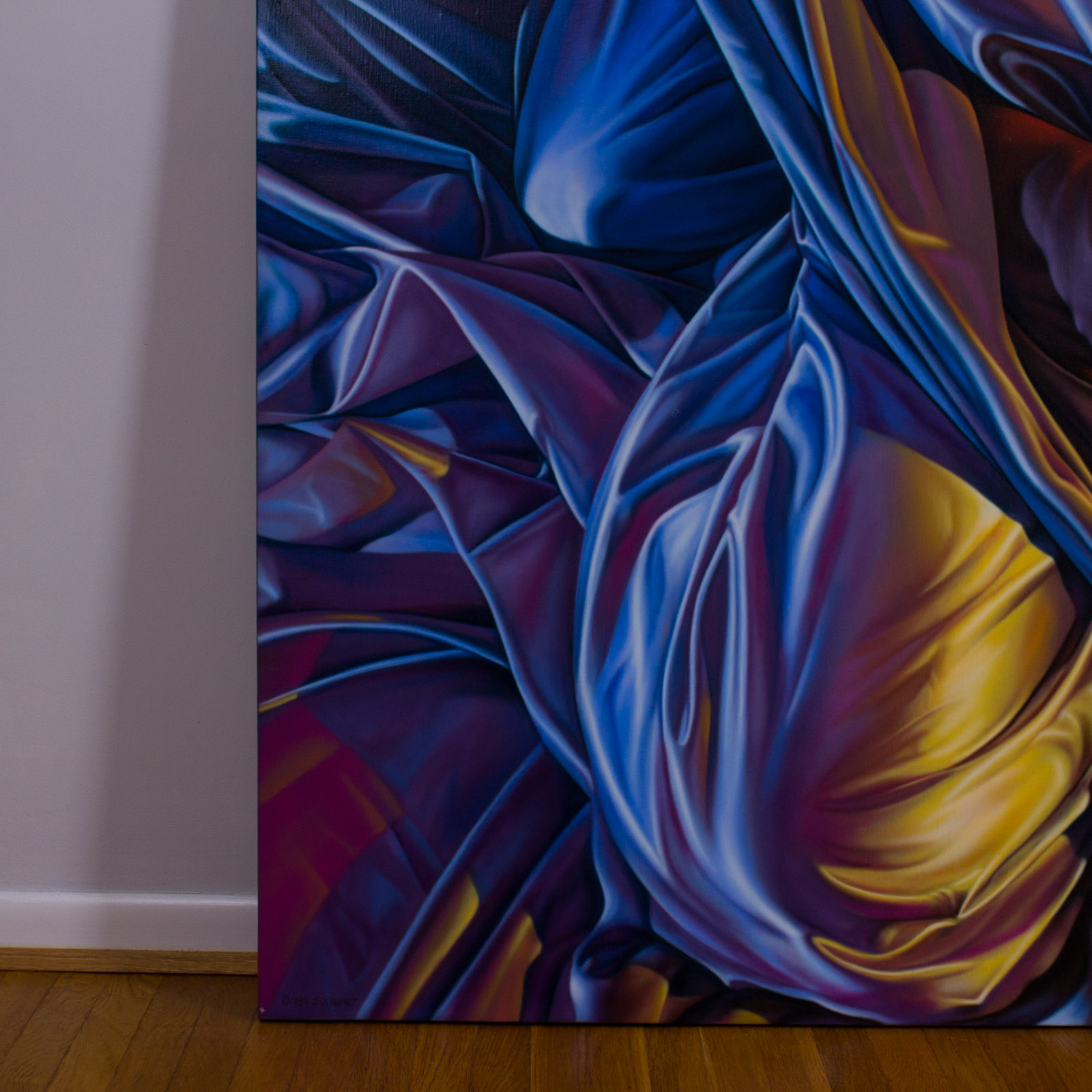 John Stewart "Transit" Signed Original Airbrush Painting