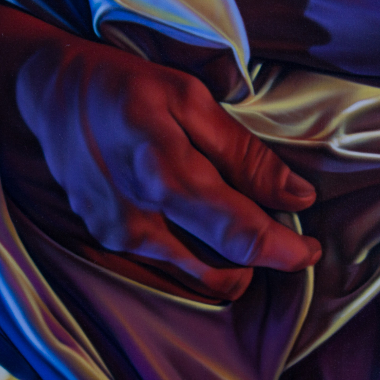 John Stewart "Transit" Signed Original Airbrush Painting