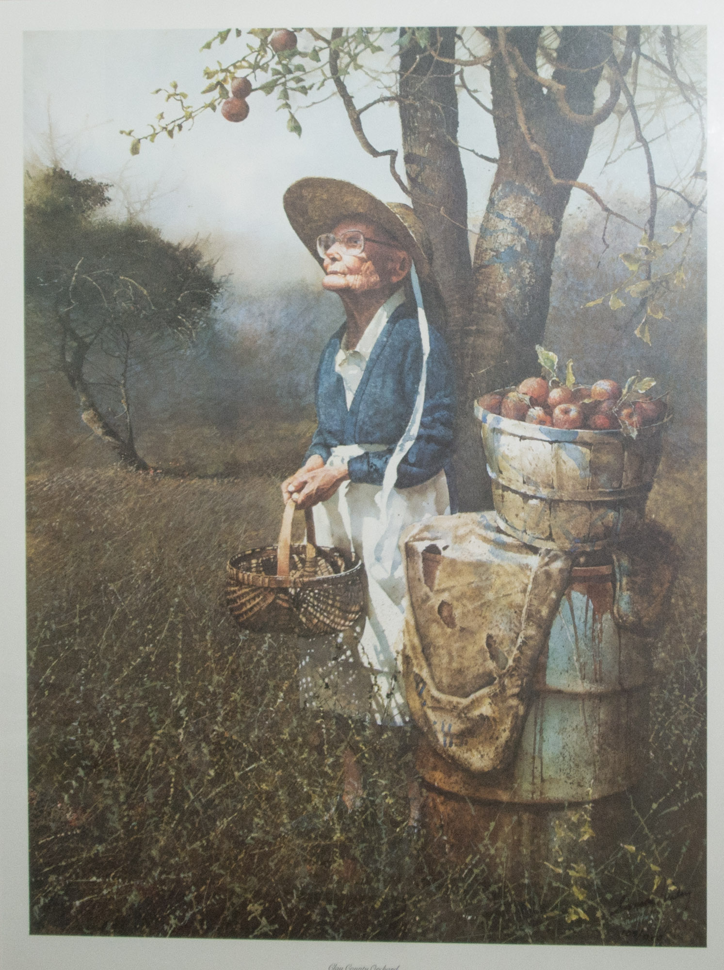 Donny Finley "Clay Country Orchard" Signed Offset Lithograph