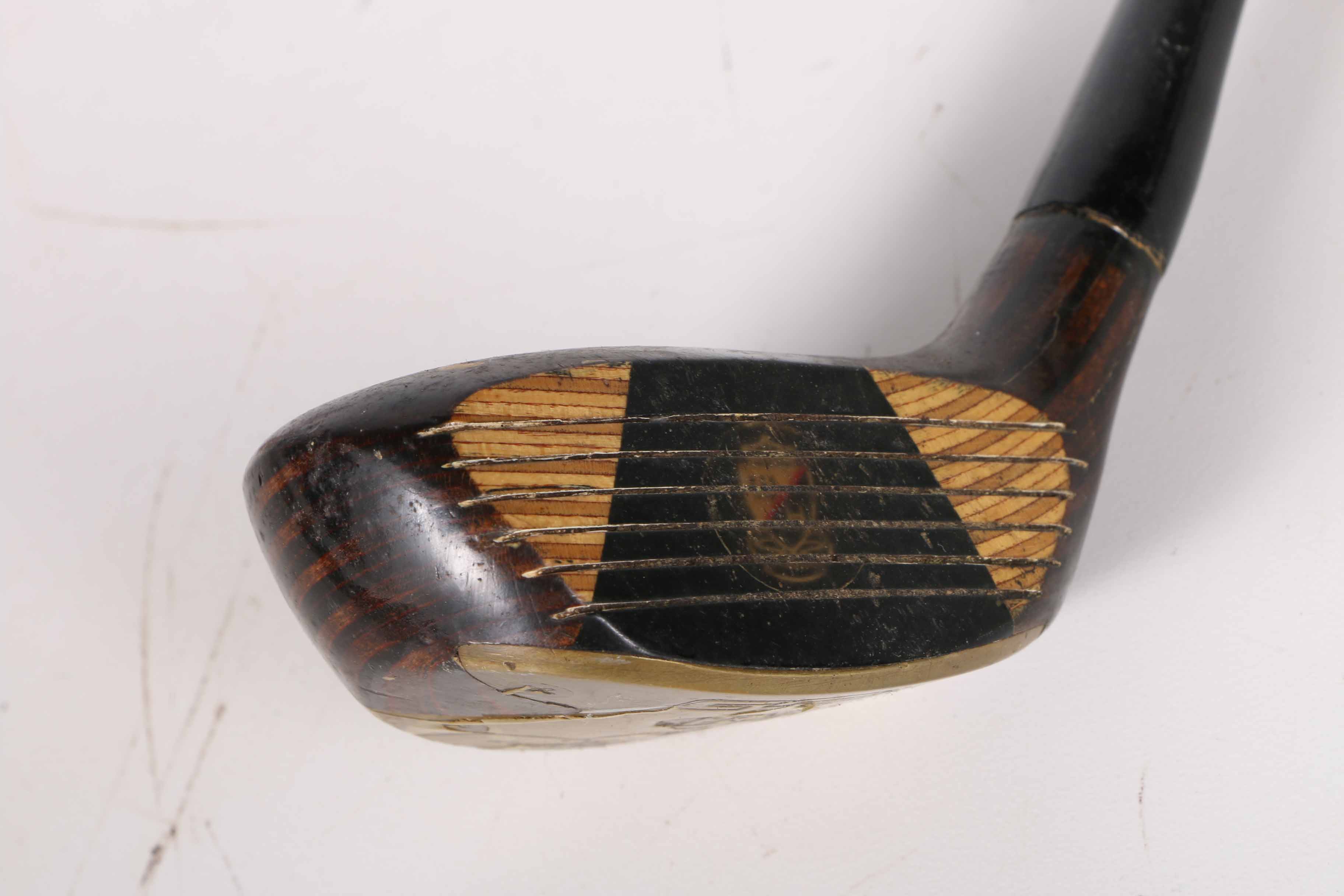 Vintage Walter Hagen Golf Clubs with Bag