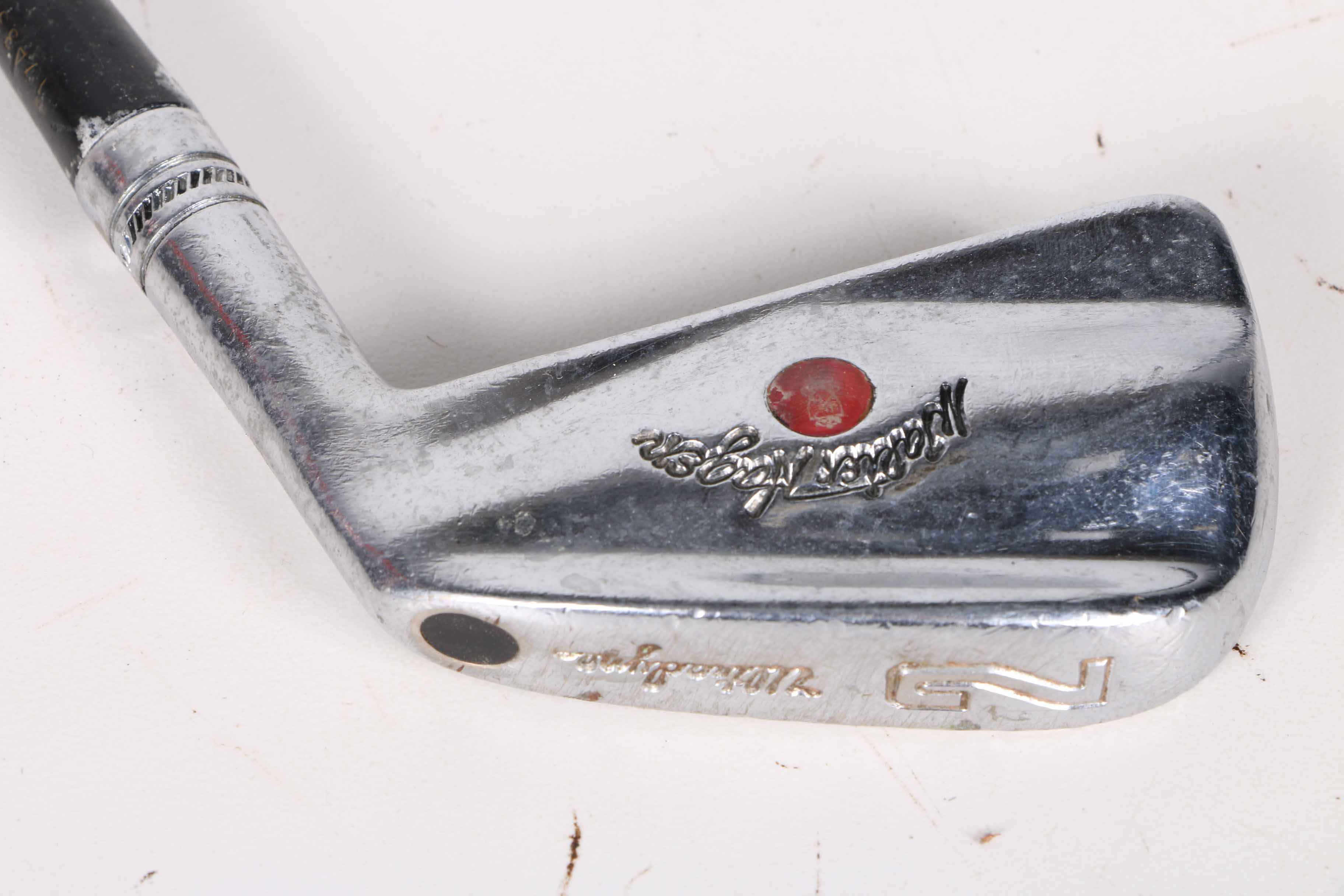 Vintage Walter Hagen Golf Clubs with Bag