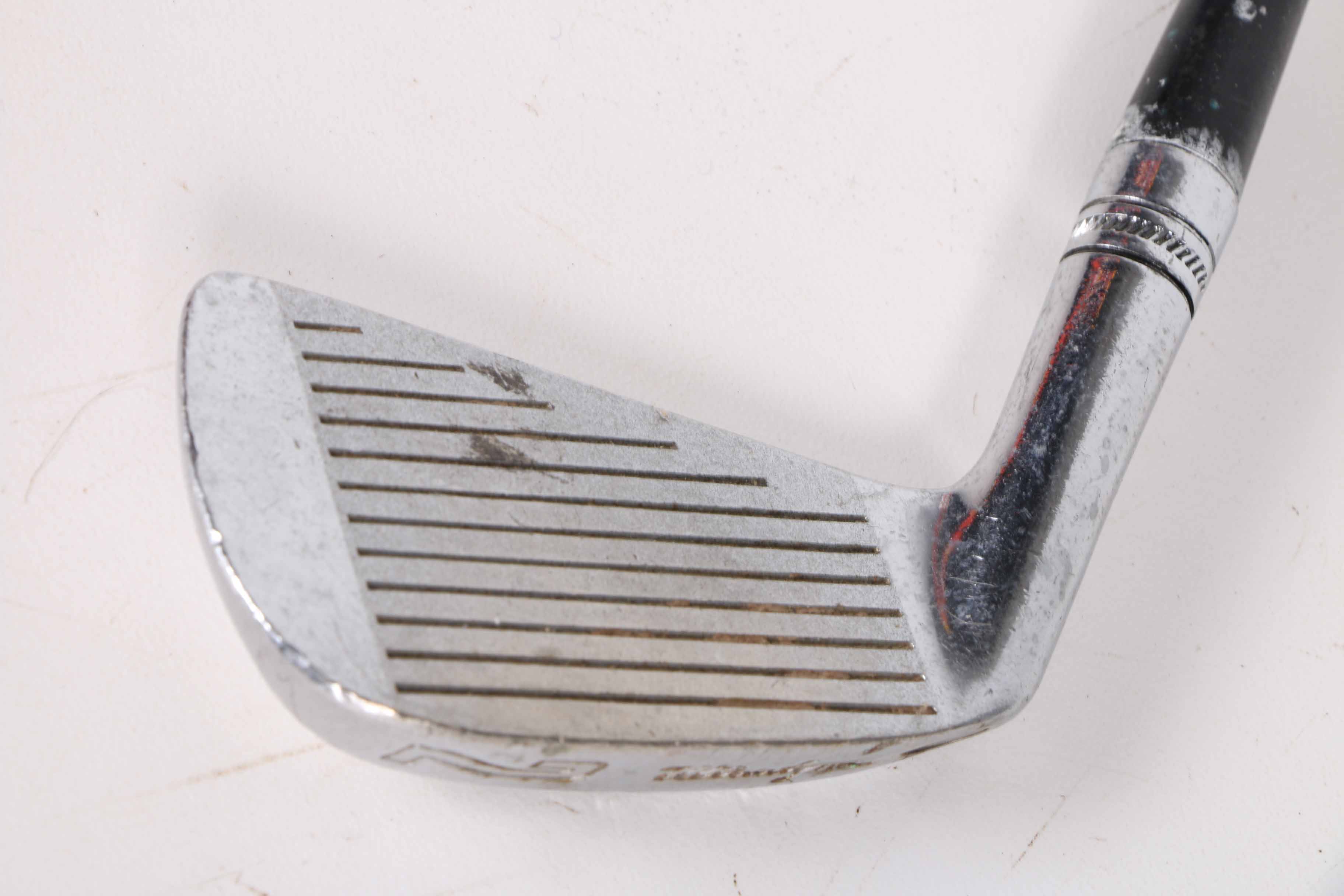 Vintage Walter Hagen Golf Clubs with Bag