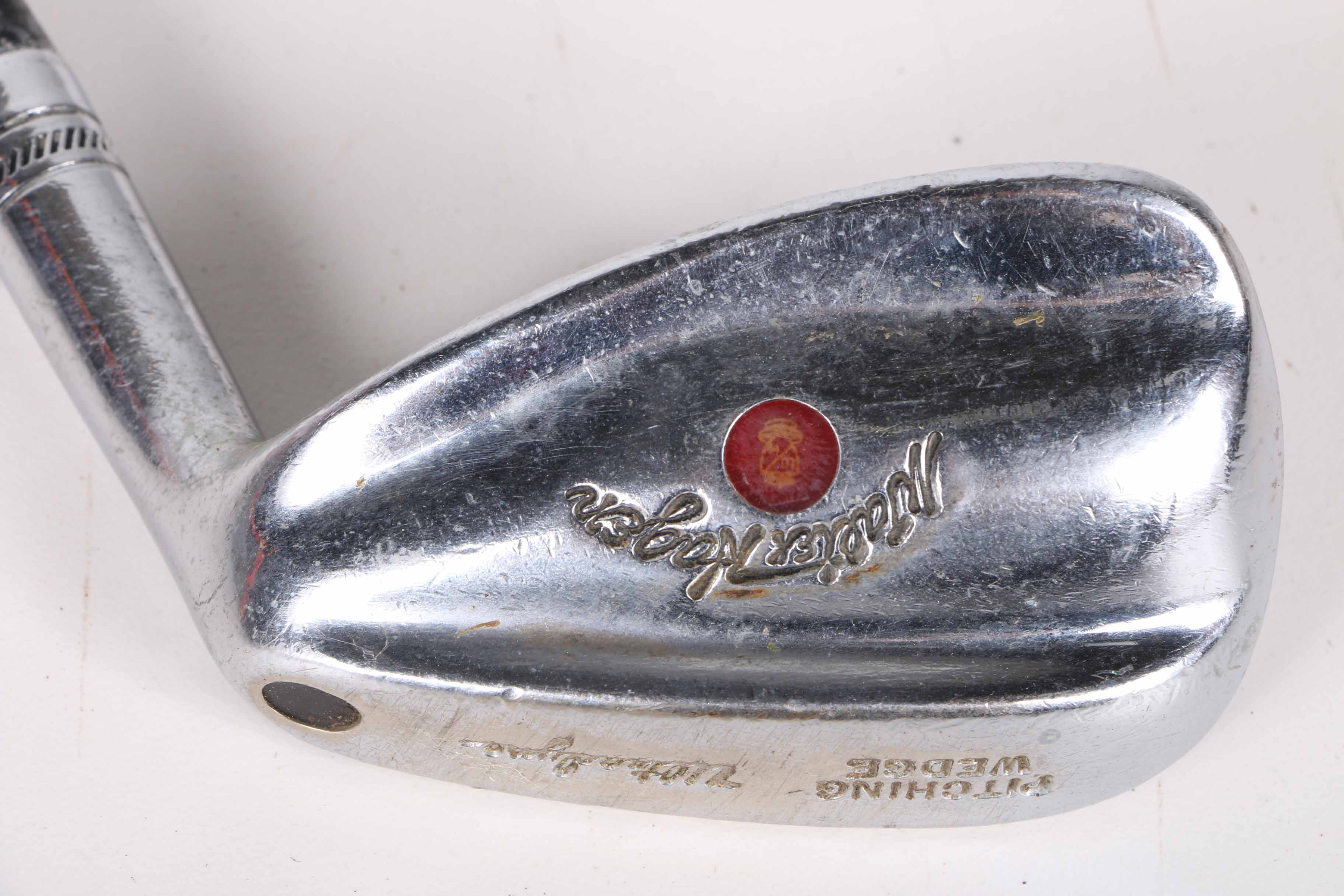 Vintage Walter Hagen Golf Clubs with Bag