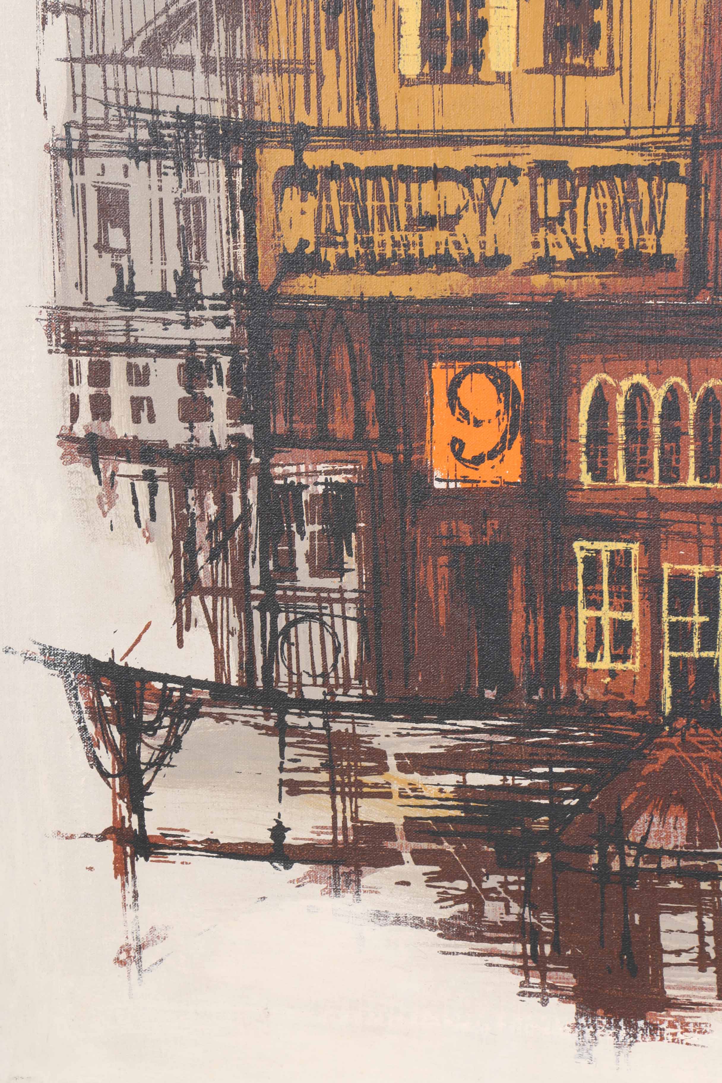 Signed Original Oil Painting on Canvas "Cannery Row"