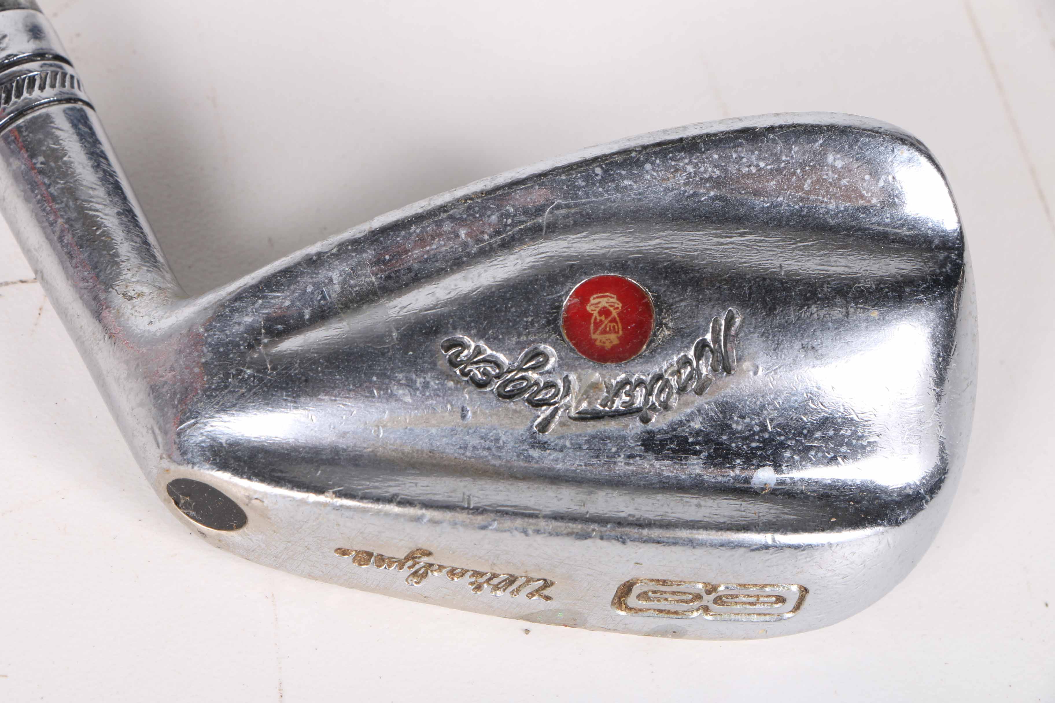 Vintage Walter Hagen Golf Clubs with Bag