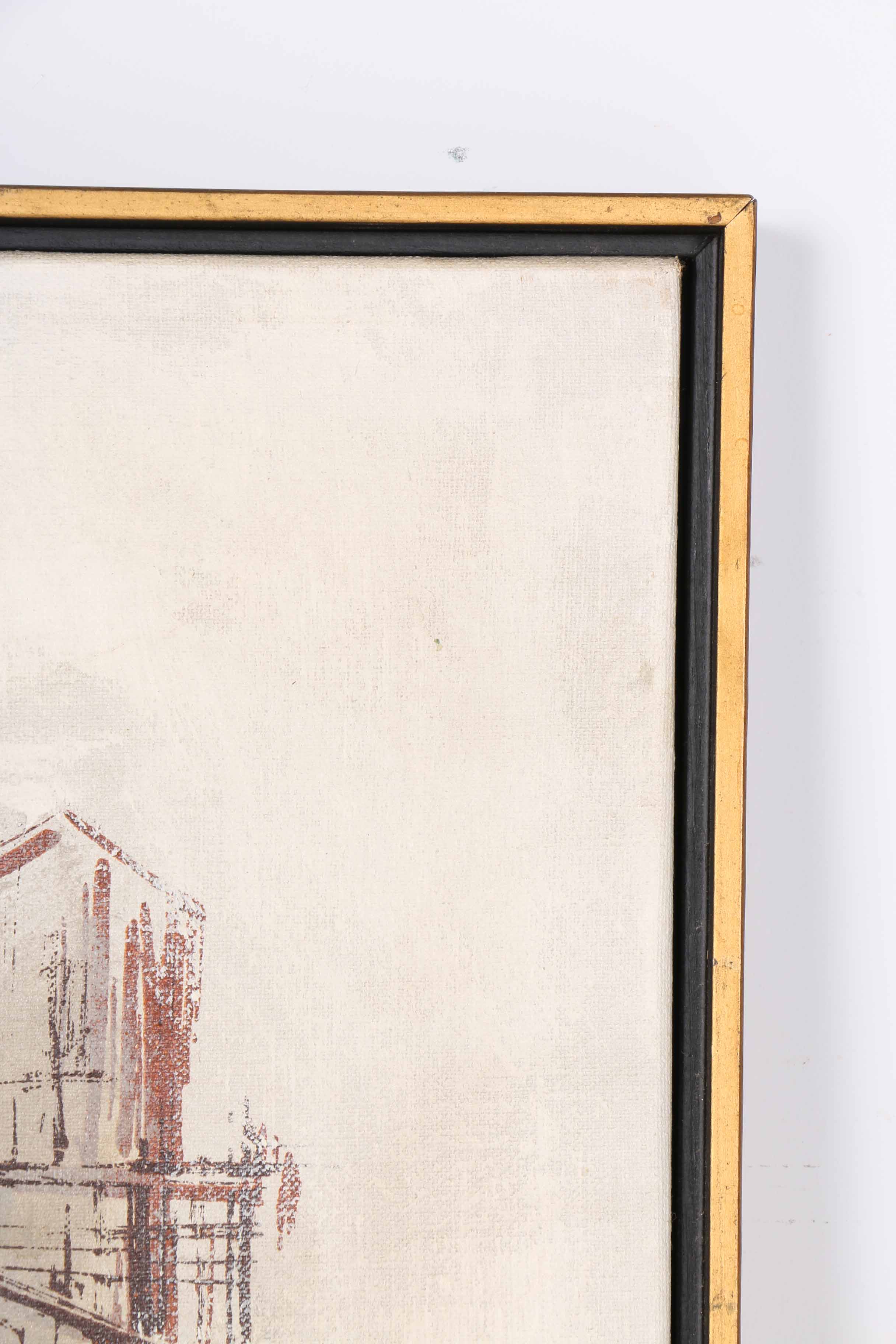 Signed Original Oil Painting on Canvas "Cannery Row"