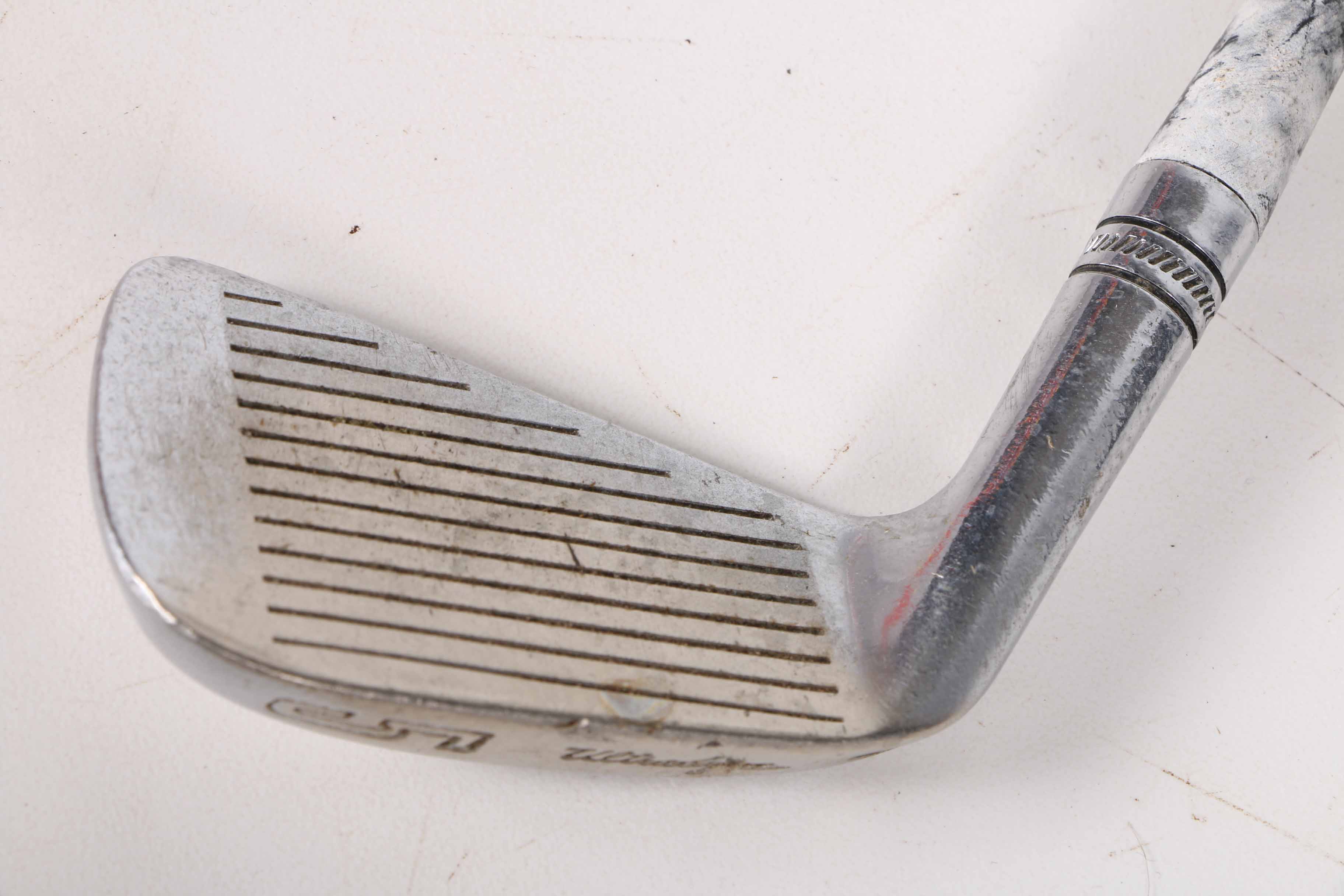 Vintage Walter Hagen Golf Clubs with Bag