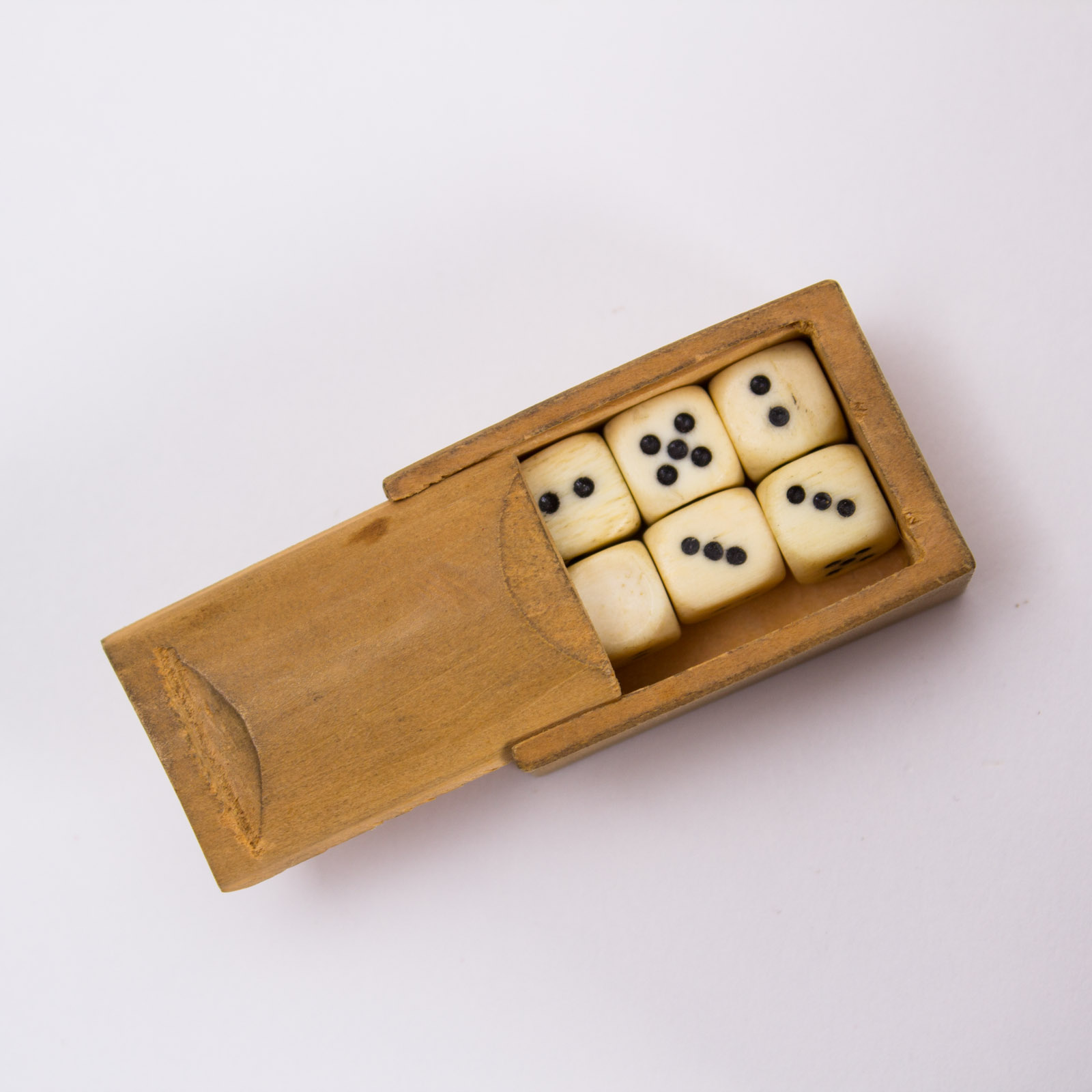 Vintage Bone Mah Jongg Set