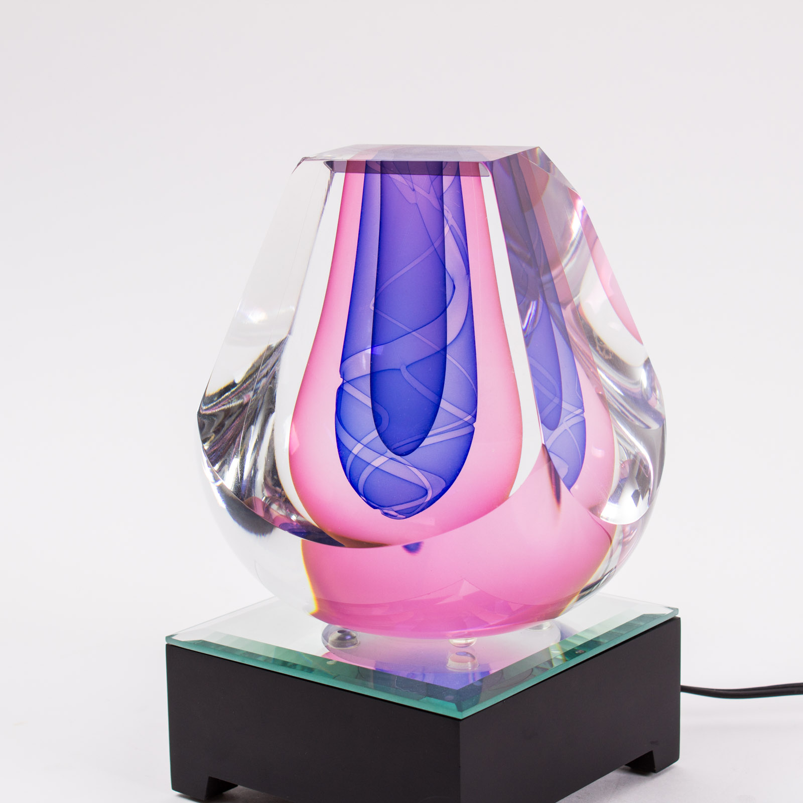 Edward Nesteruk Signed Limited Edition Glass Sculpture