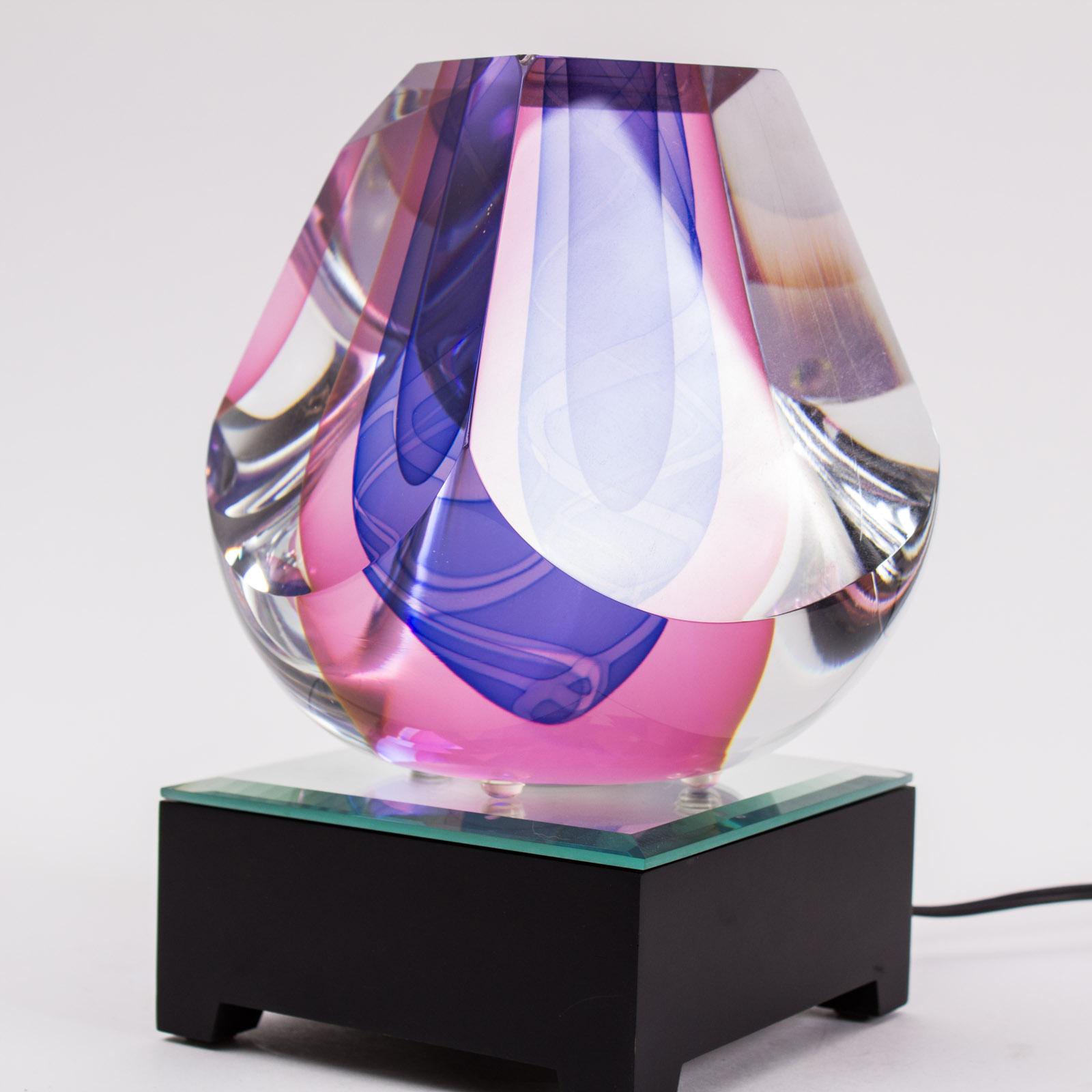 Edward Nesteruk Signed Limited Edition Glass Sculpture