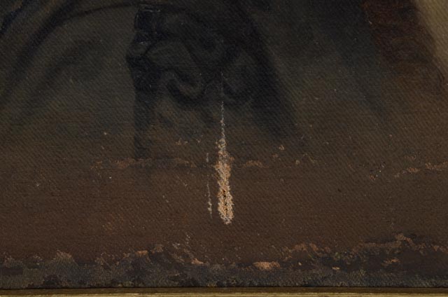 Original 1876 Oil Portrait on Canvas