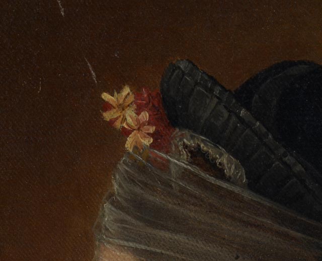 Original 1876 Oil Portrait on Canvas