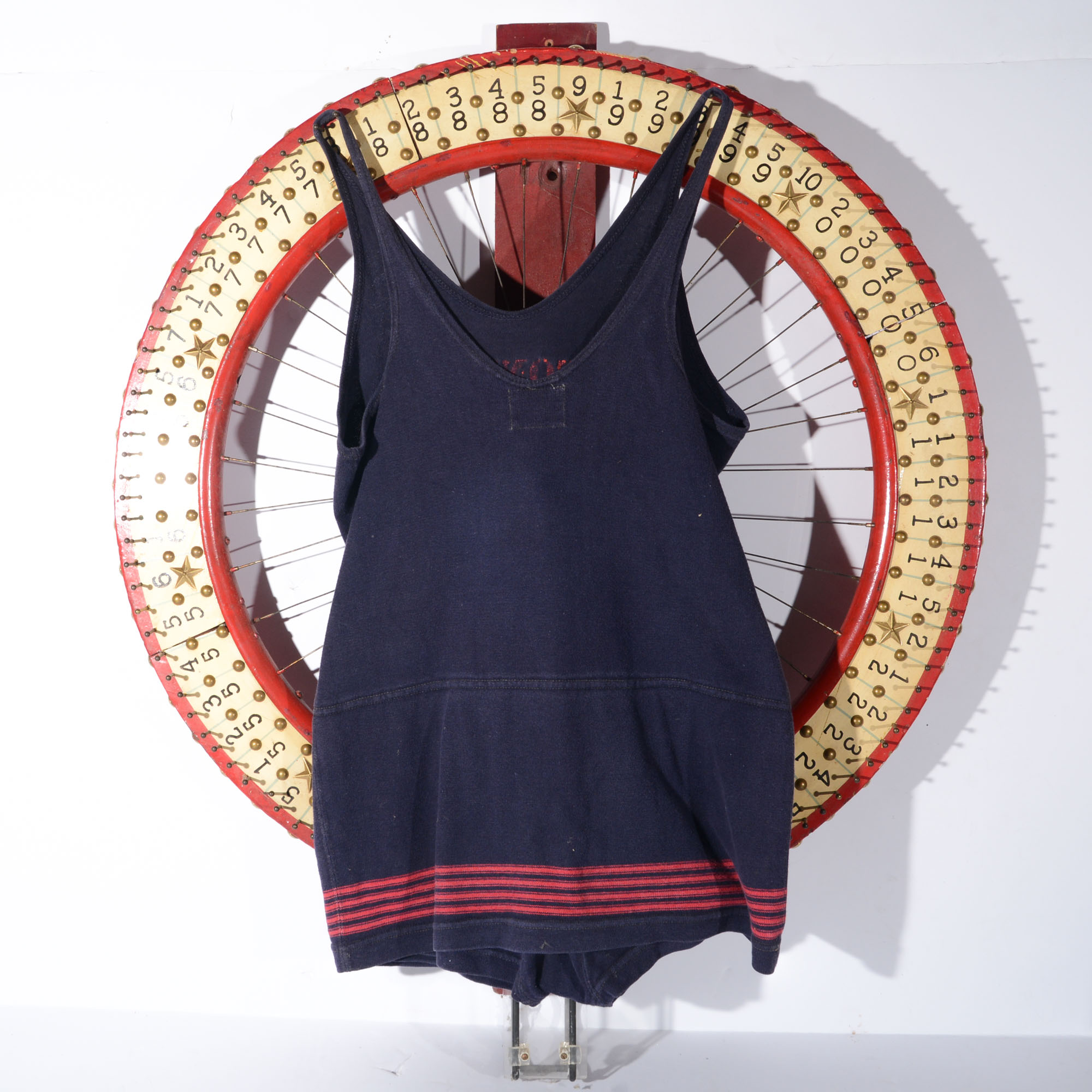 Original Cincinnati Coney Island Wheel Game and Lifeguard Uniform