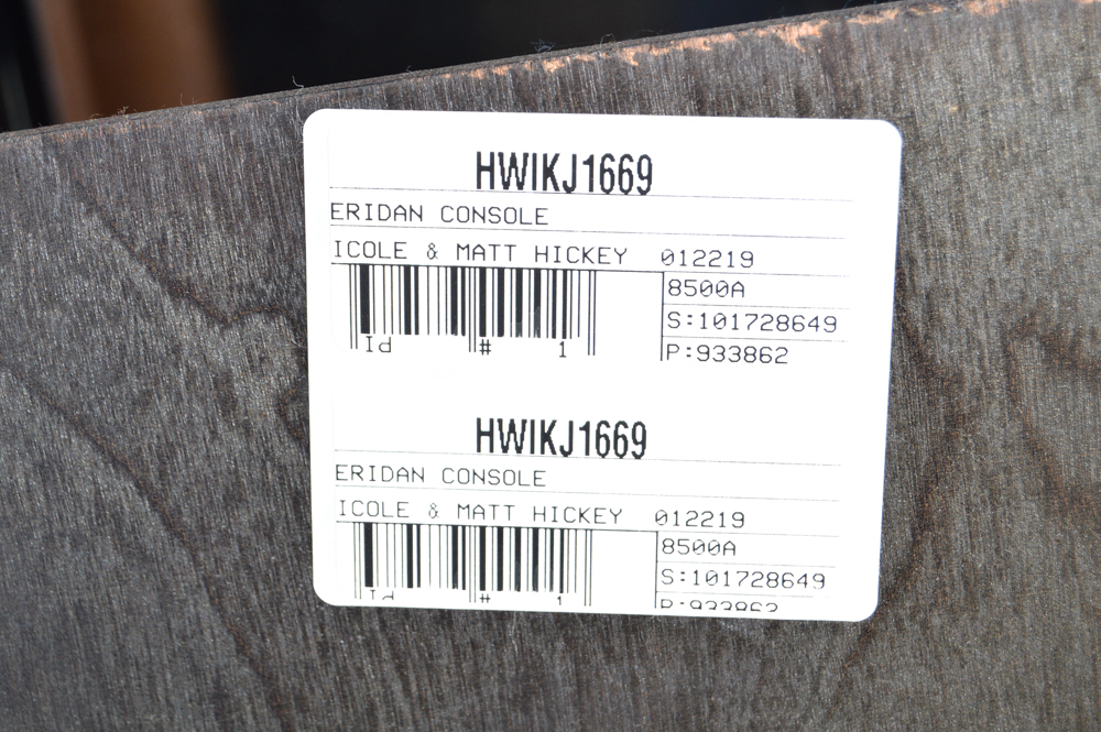 Walter E. Smithe Custom Entertainment Center with Shelving