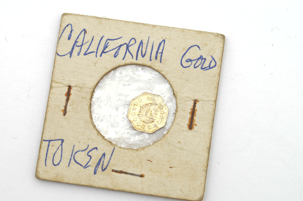 1852 California Gold Token Replica