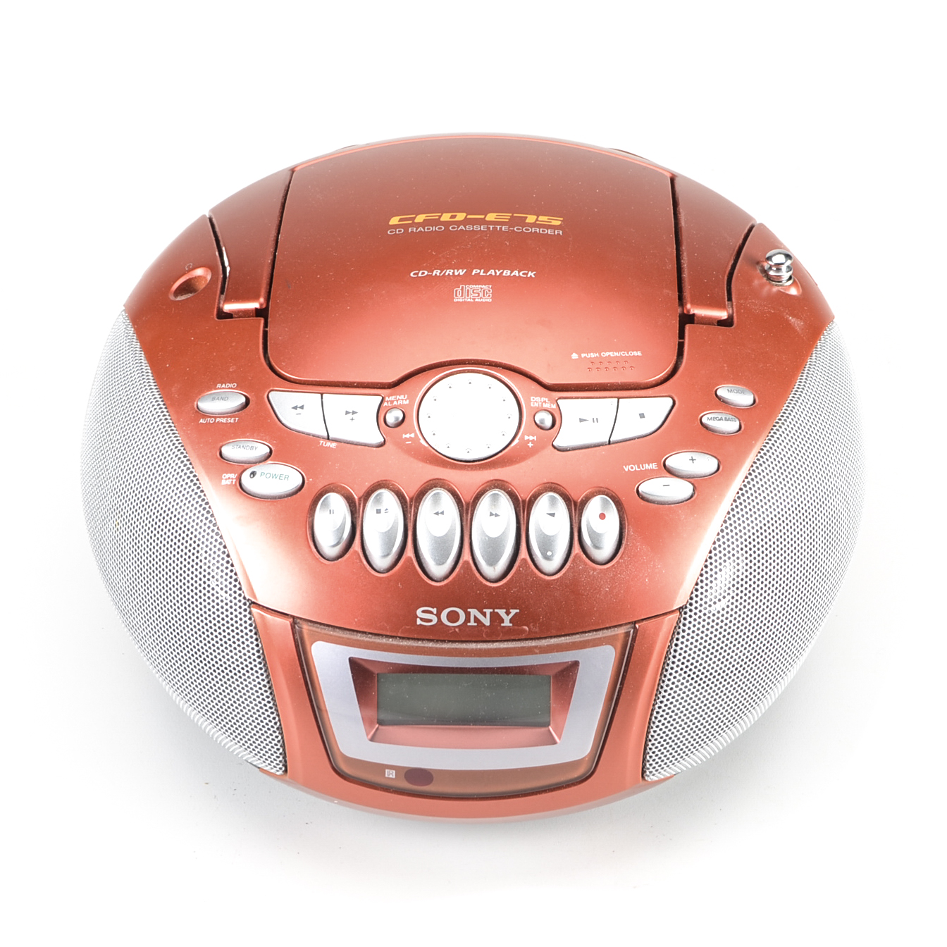 Sony CFD-E75 CD-R/RW Playback