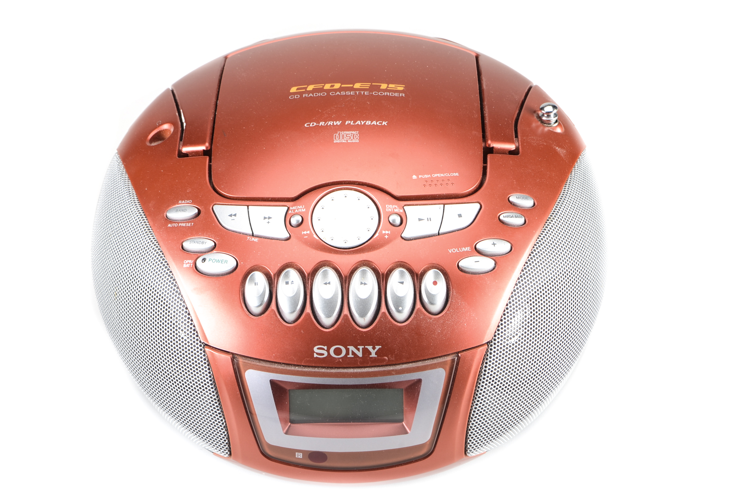 Sony CFD-E75 CD-R/RW Playback