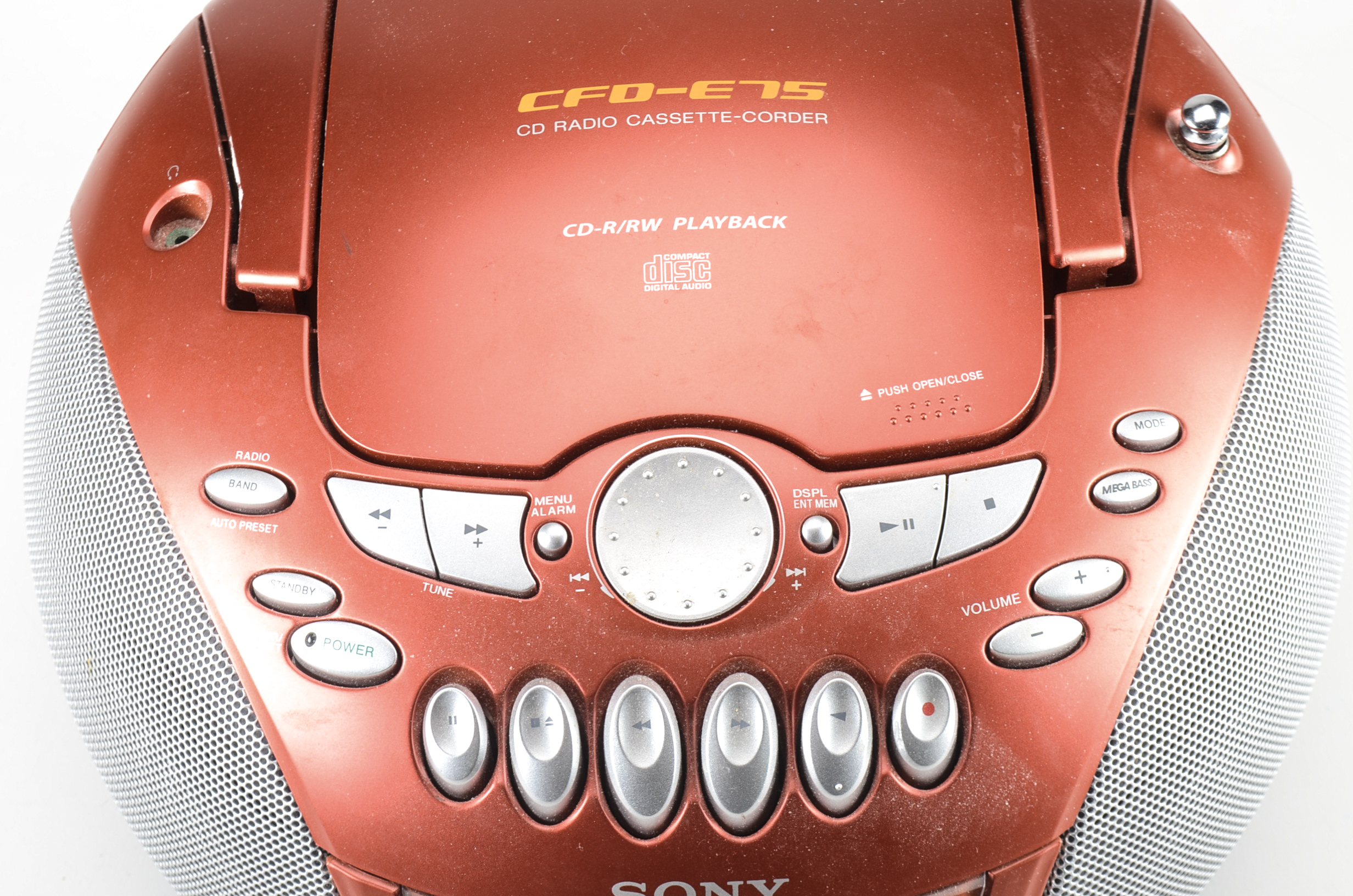 Sony CFD-E75 CD-R/RW Playback