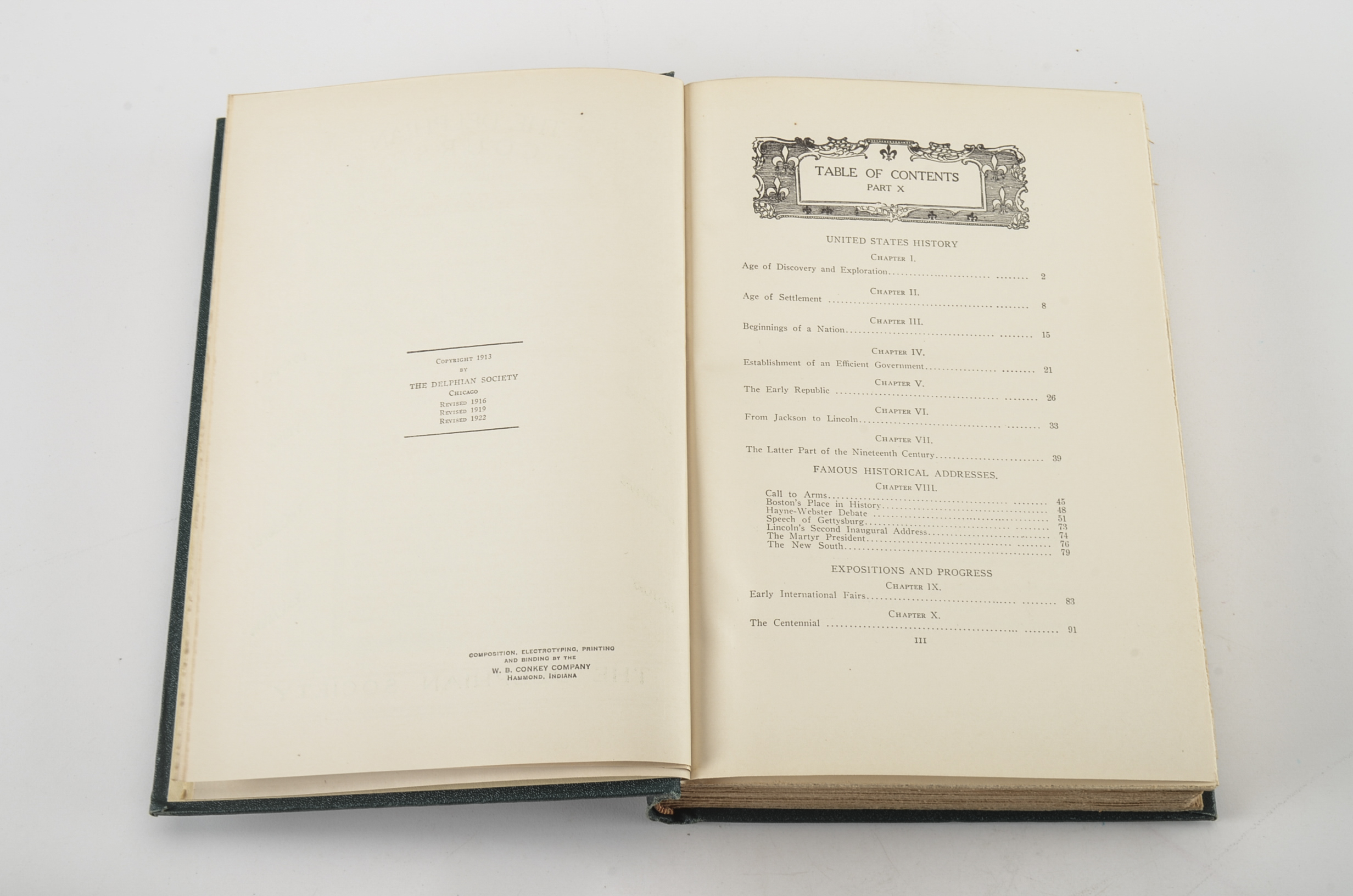 Delphian Society Ten Volume Book Series