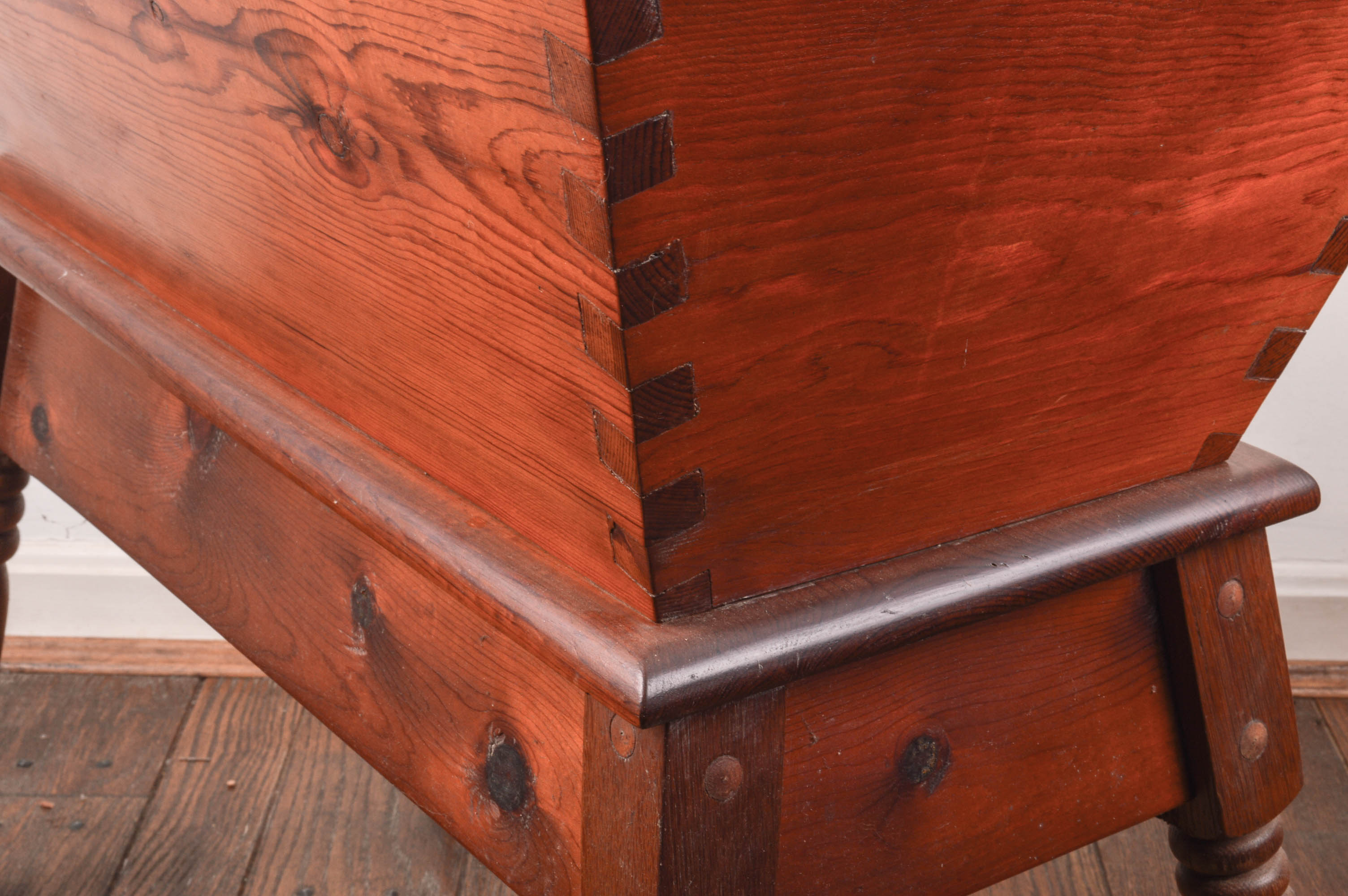 Antique Dough Box Table