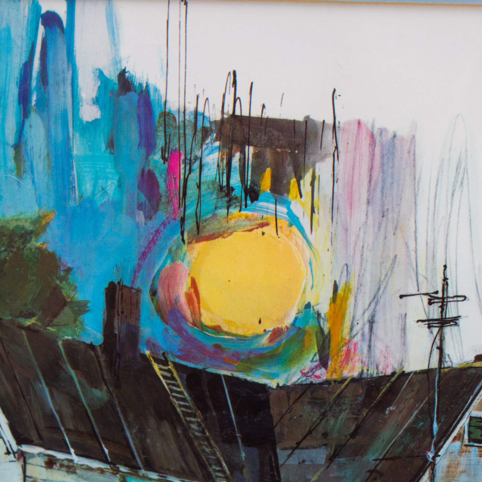 Dick Pfahl Signed Offset Lithograph