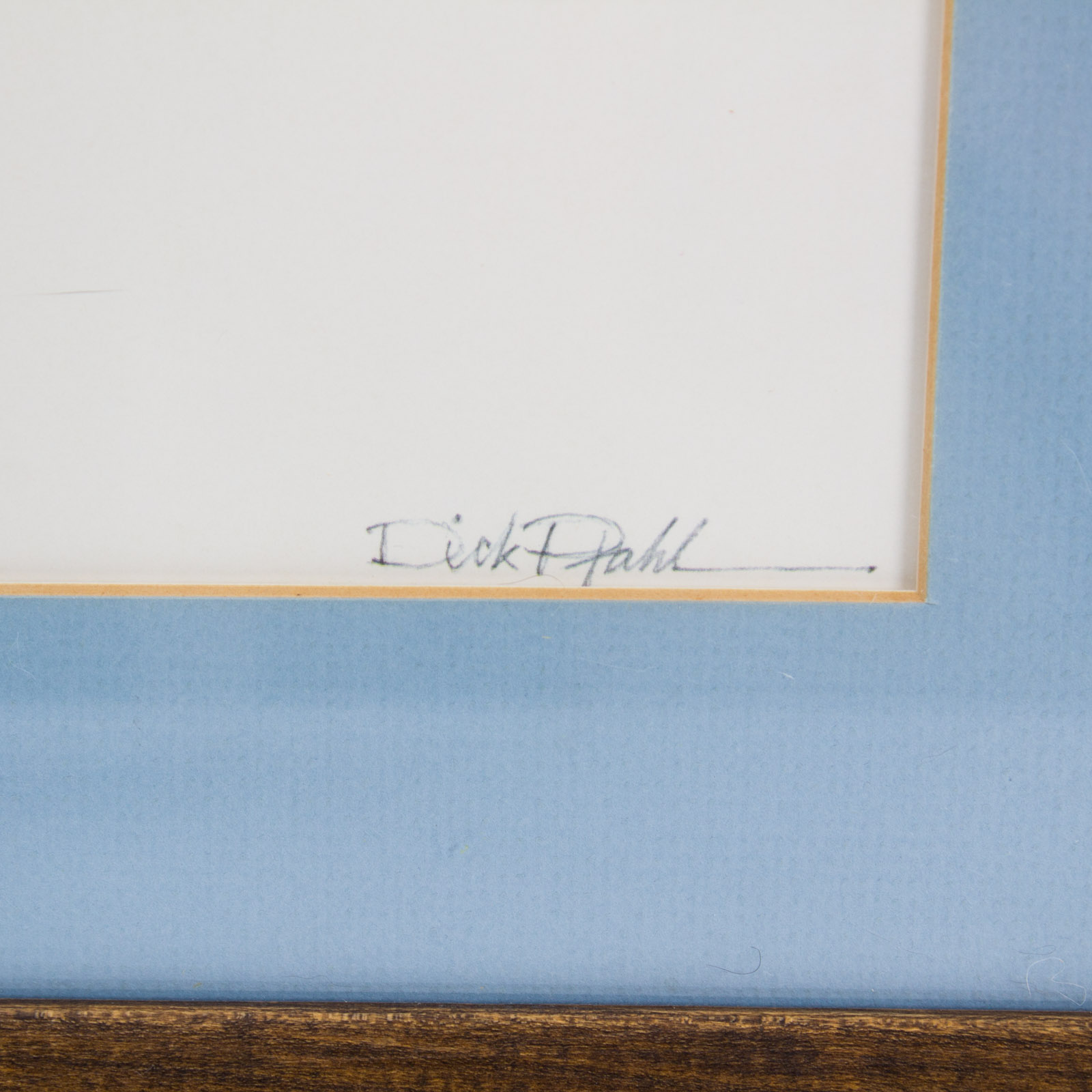 Dick Pfahl Signed Offset Lithograph