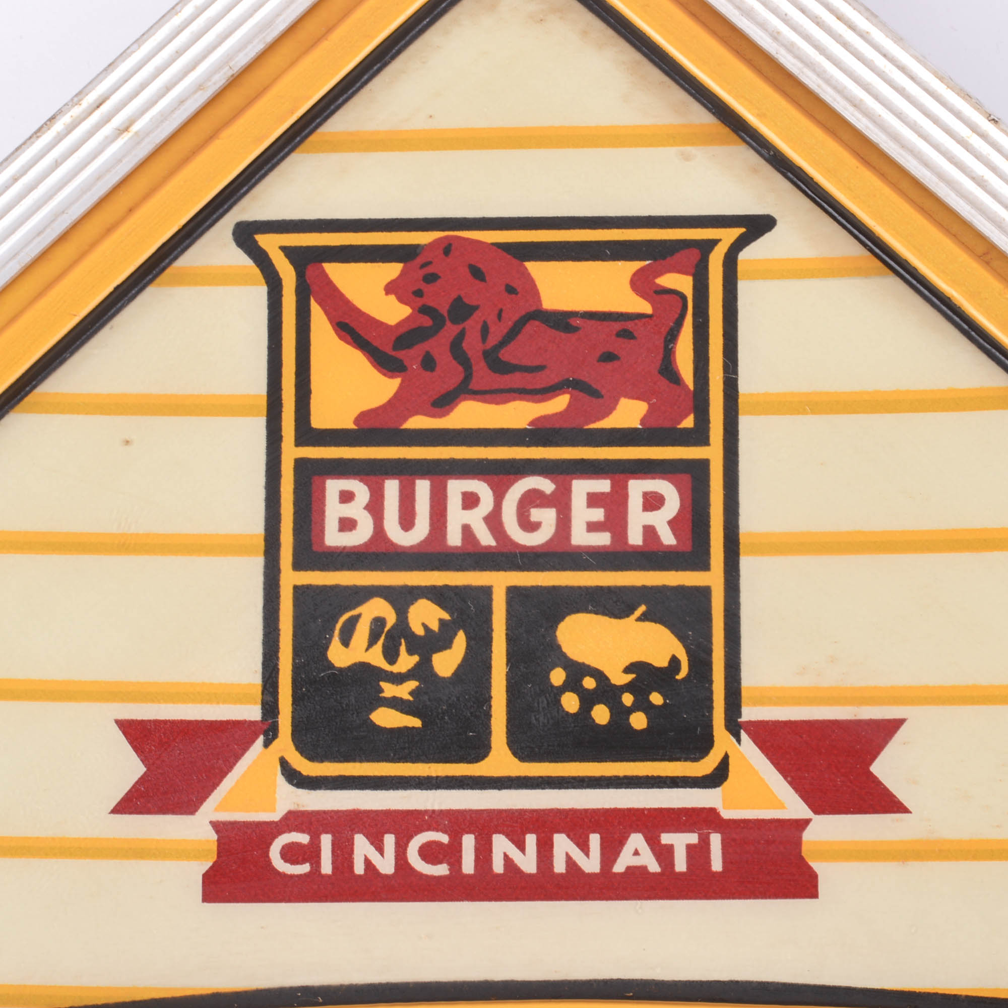Vintage Burger Beer Illuminated Sign