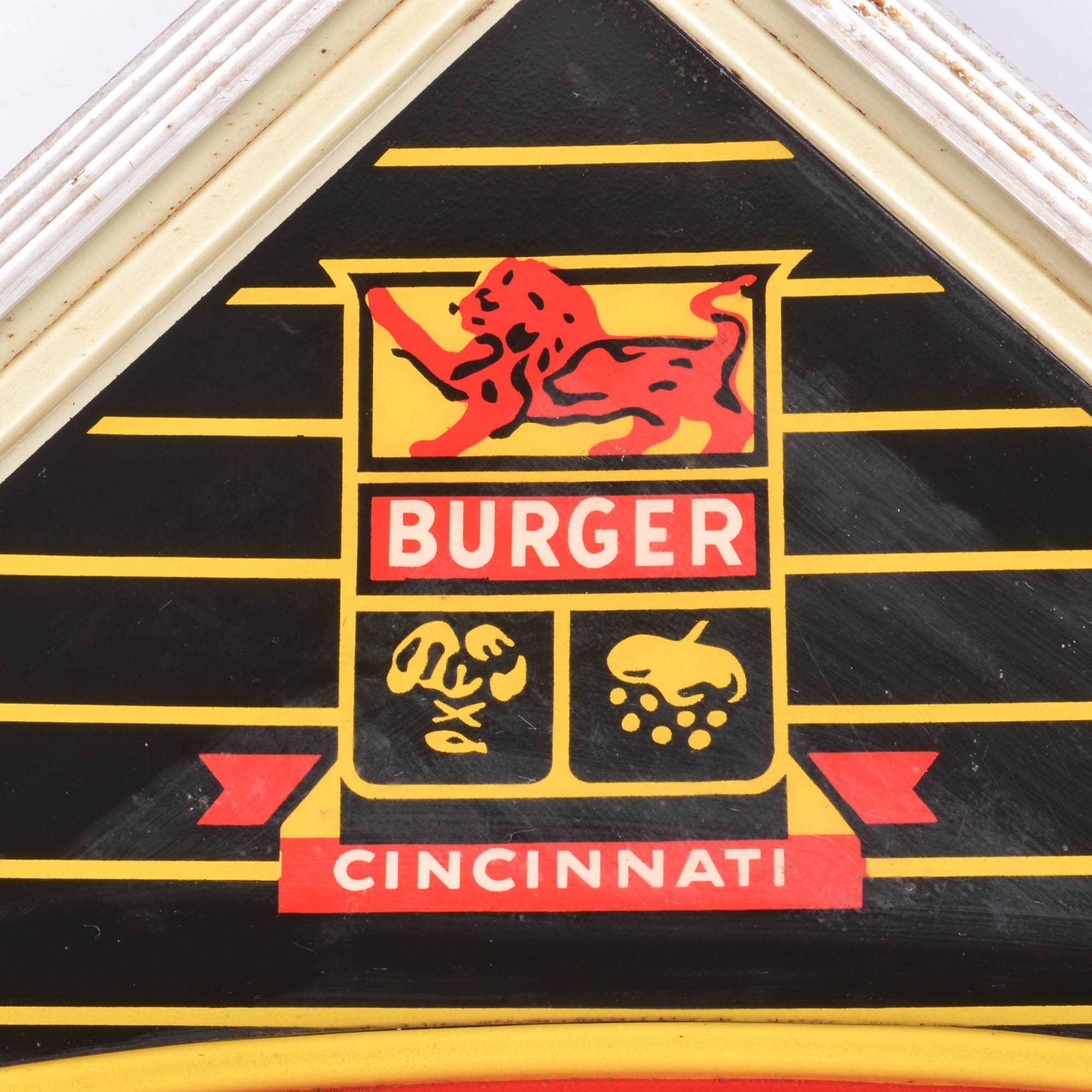 Vintage Burger Beer Illuminated Sign
