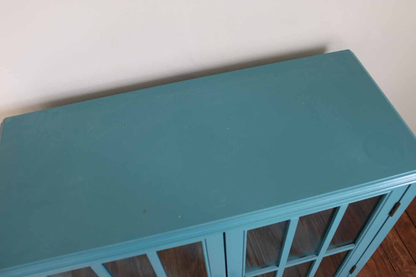 Blue Display Cabinet