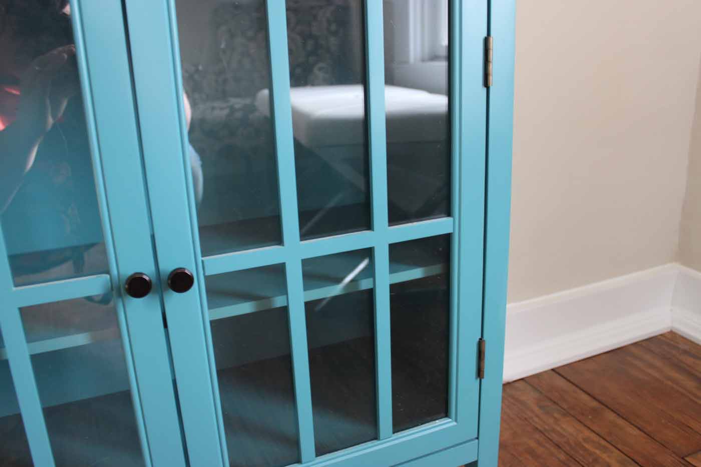 Blue Display Cabinet