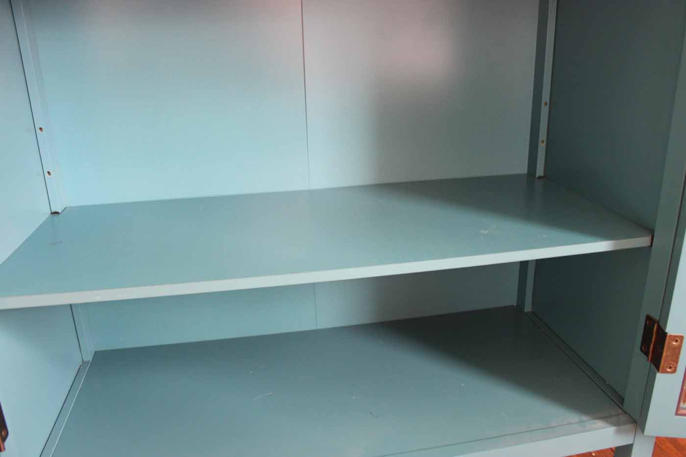 Blue Display Cabinet