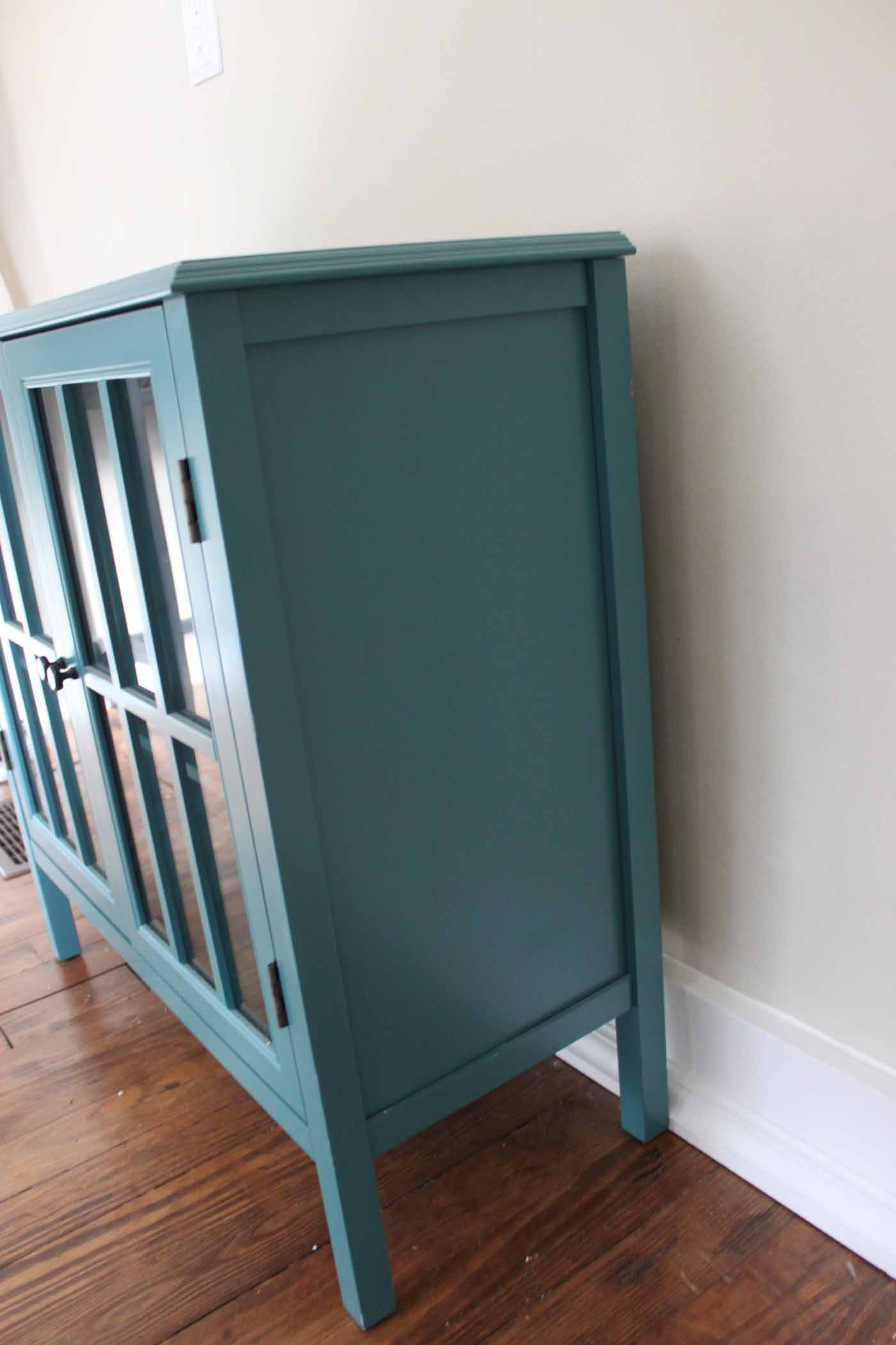 Blue Display Cabinet