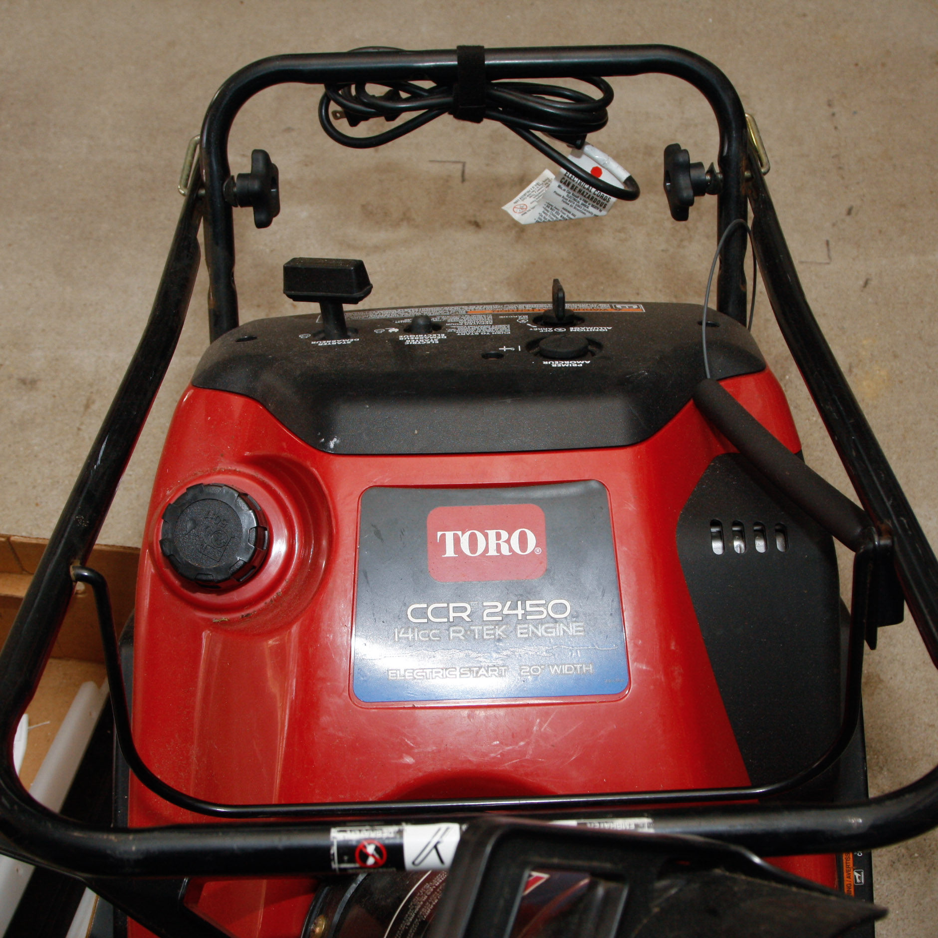 Toro CCR 2450 Snow Blower