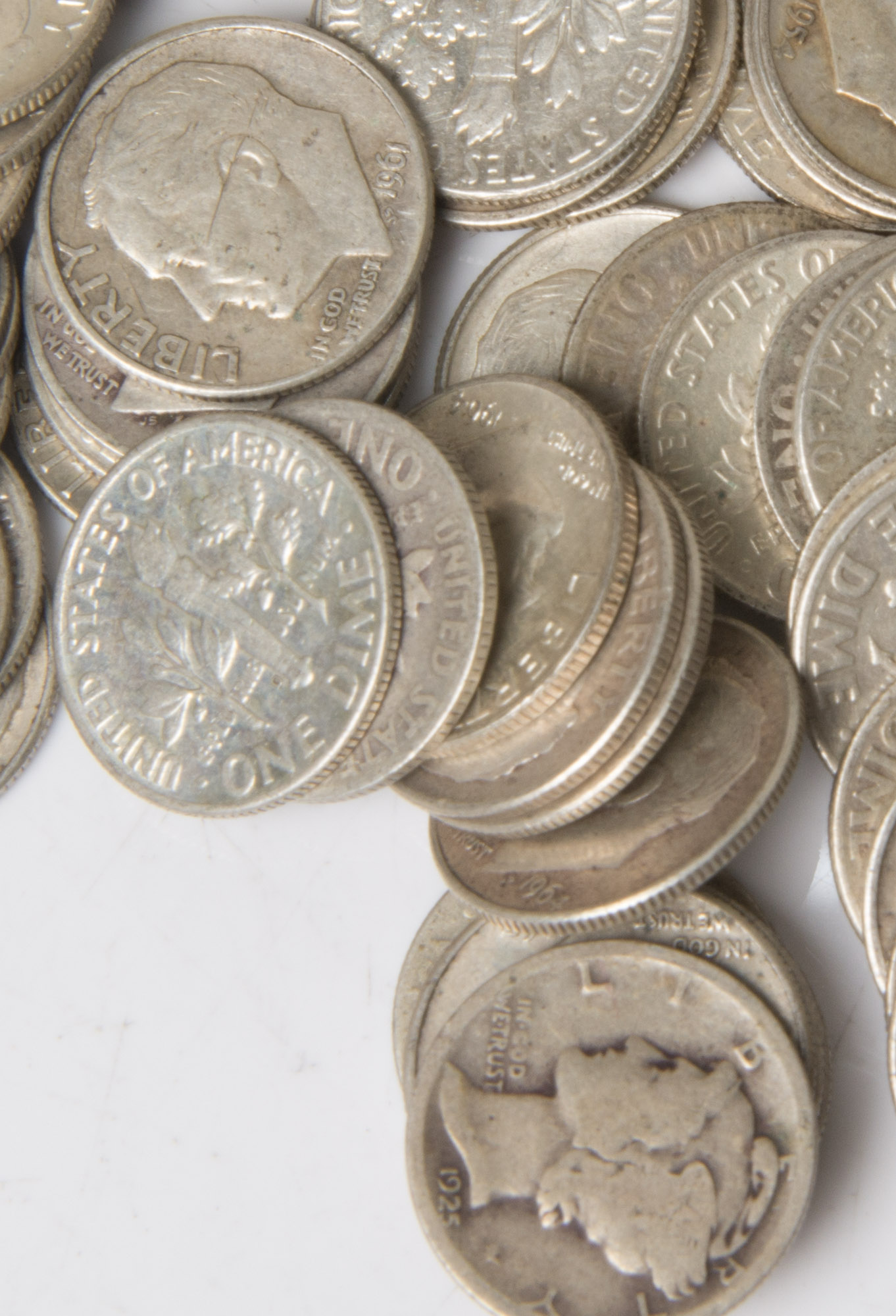 Silver Roosevelt Dime Collection