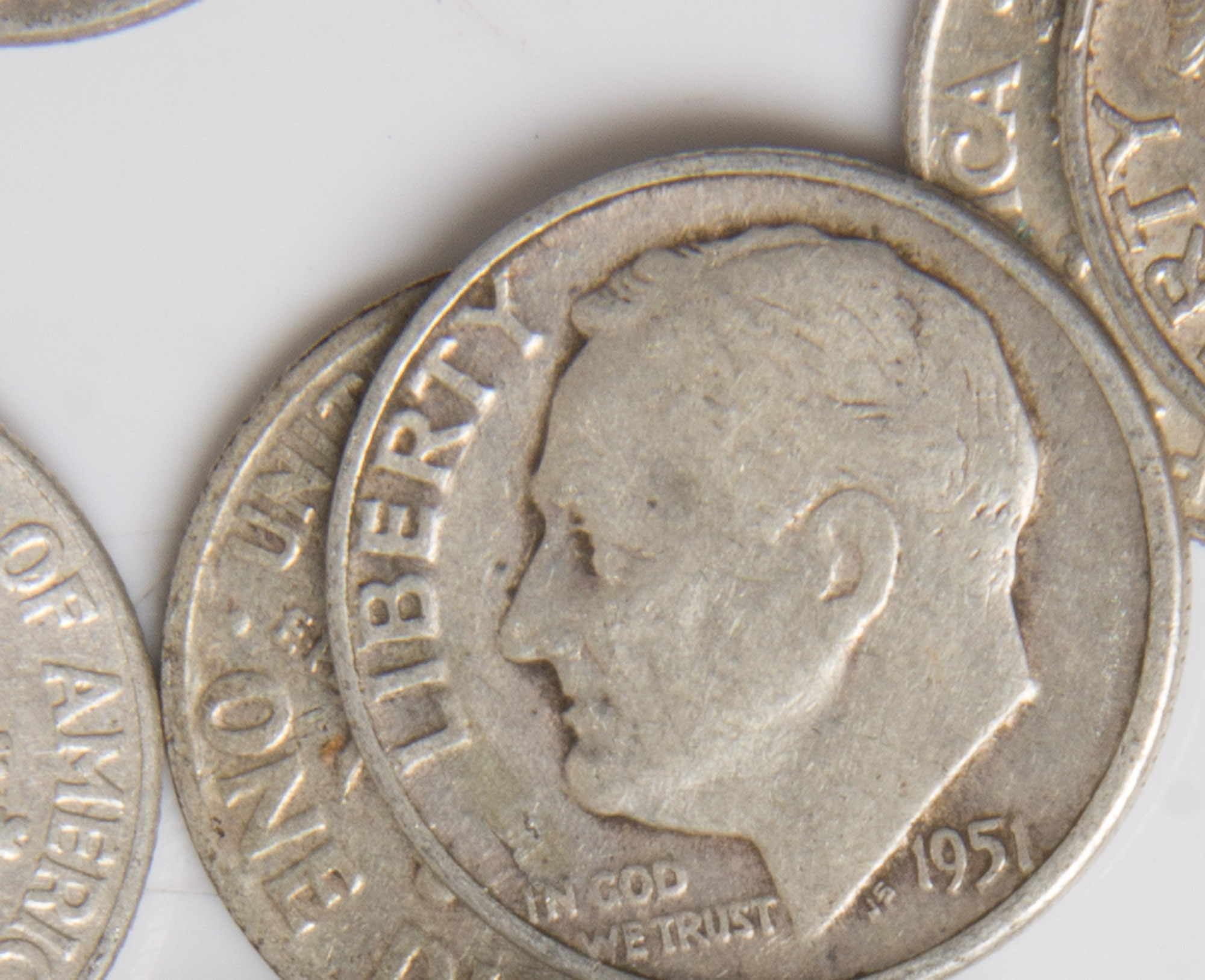 Silver Roosevelt Dime Collection