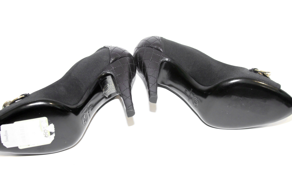 Chanel Peep Toe Pumps