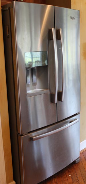 Whirlpool Stainless Three Door Refrigerator
