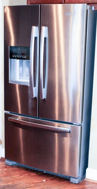 Whirlpool Stainless Three Door Refrigerator