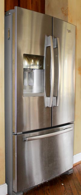 Whirlpool Stainless Three Door Refrigerator