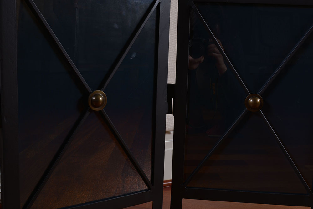 Wrought Iron Decorative Folding Screen