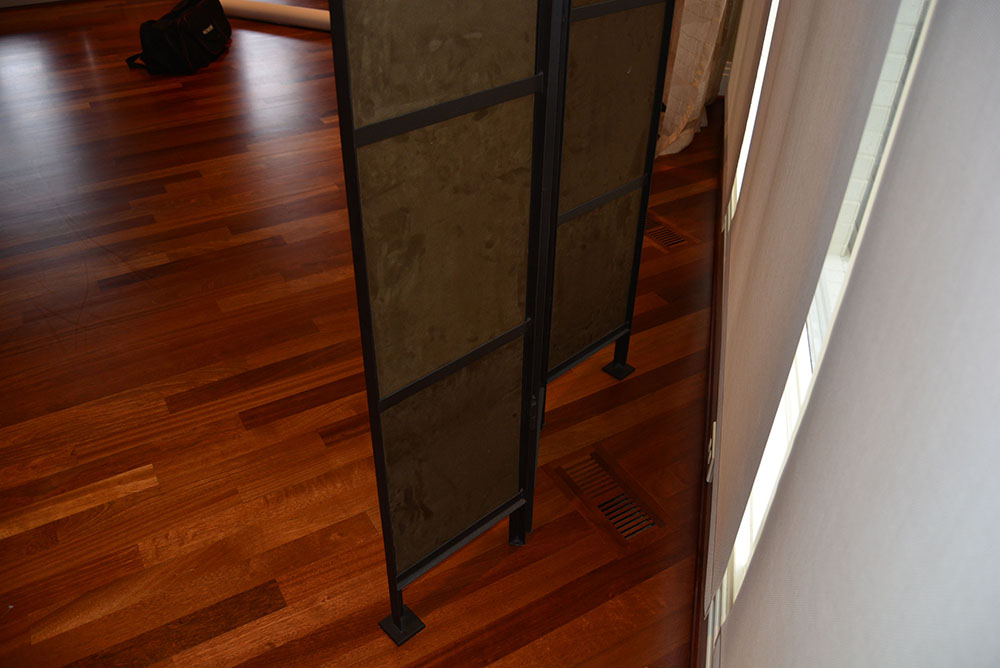 Wrought Iron Decorative Folding Screen