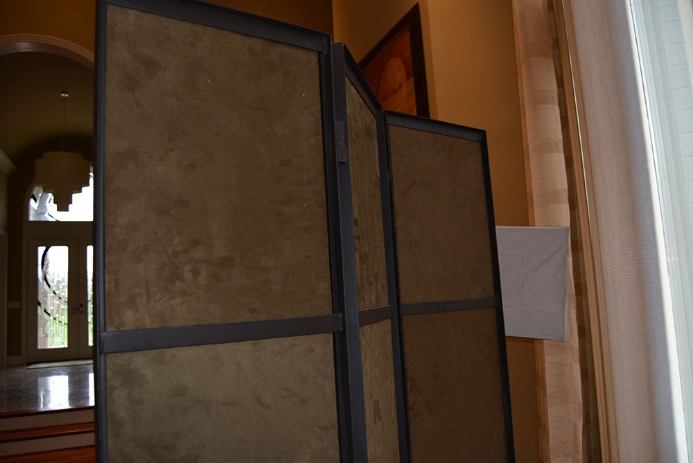 Wrought Iron Decorative Folding Screen