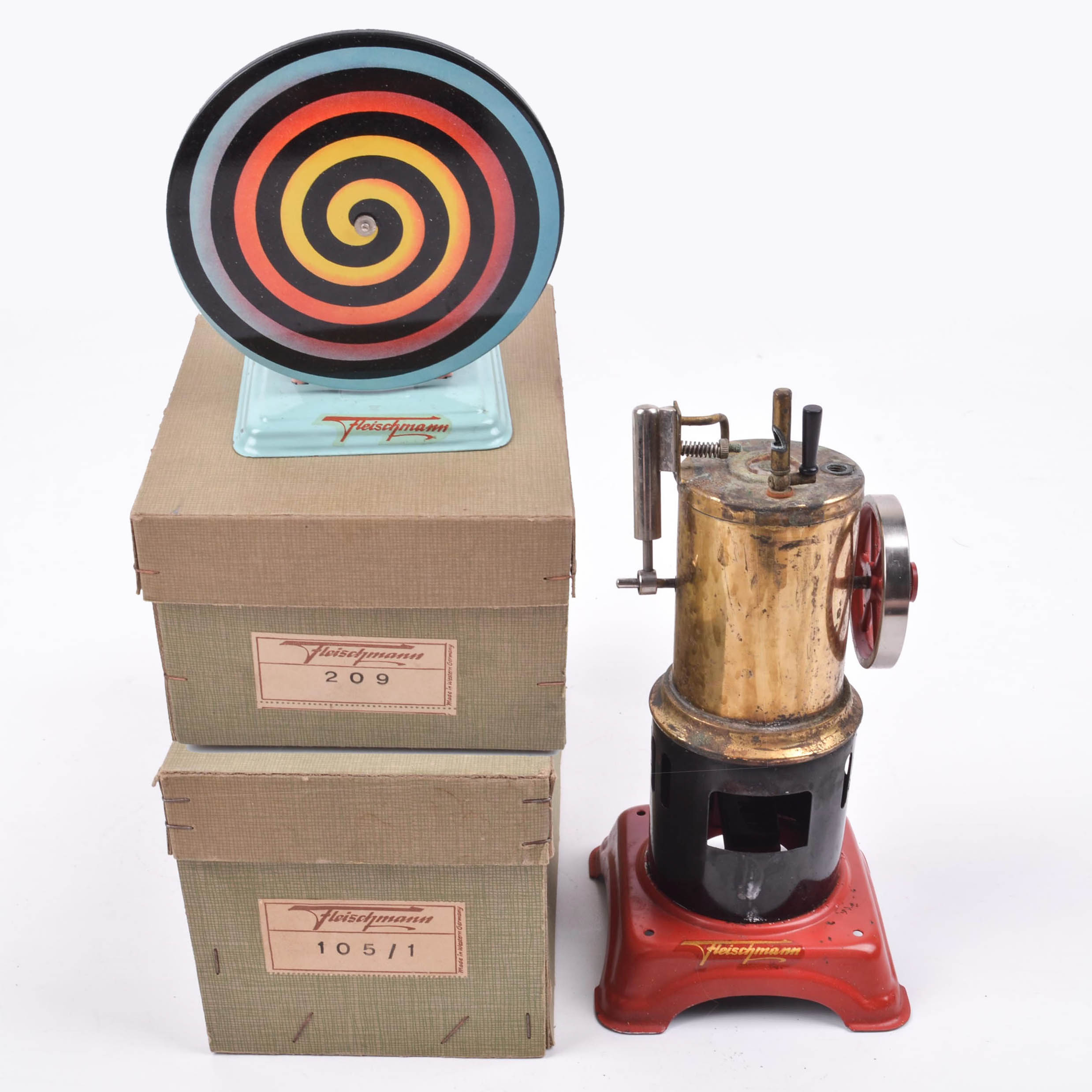 Vintage Fleischmann Steam Engine Toys